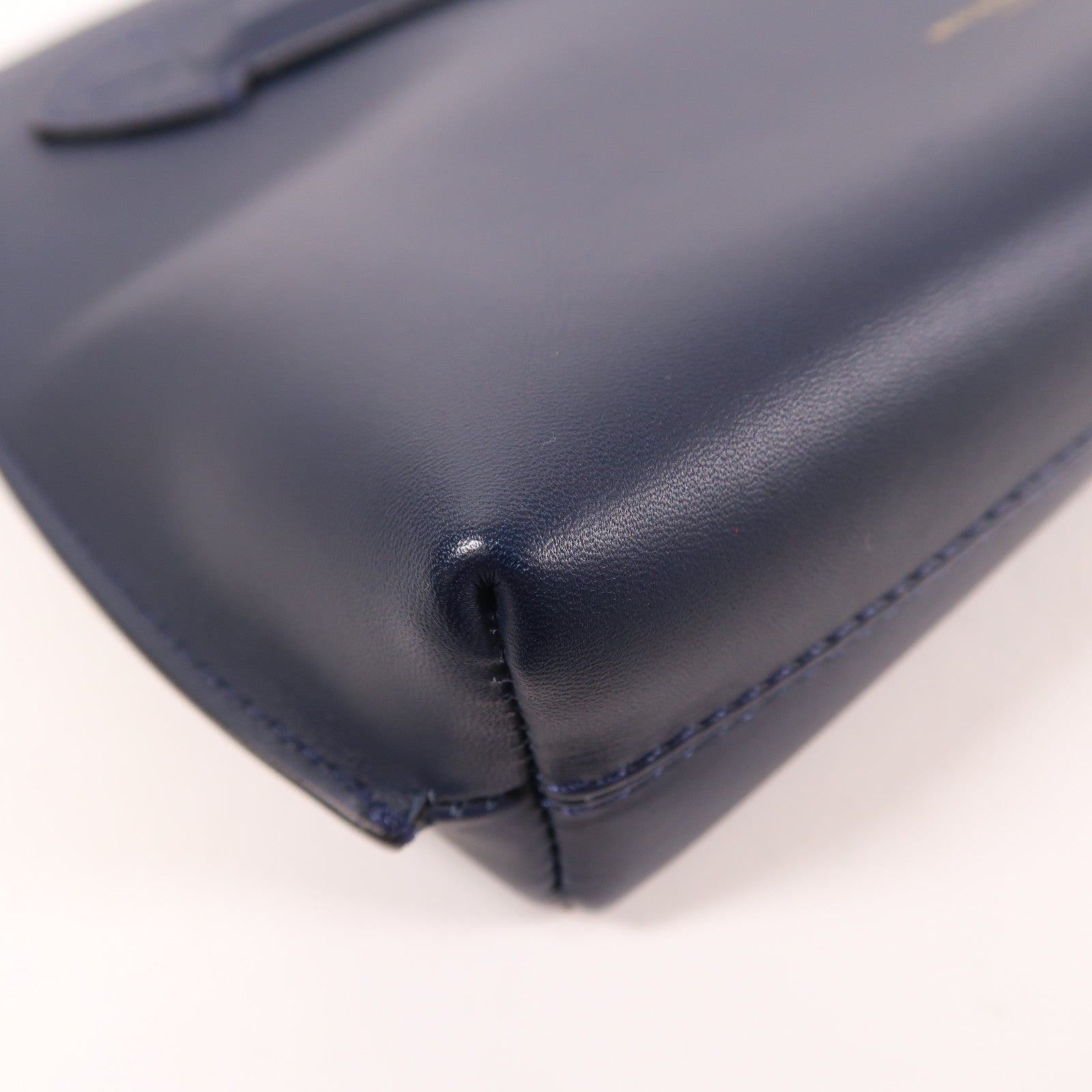 BURBERRY 牛皮皮革Clutch金扣手拿包