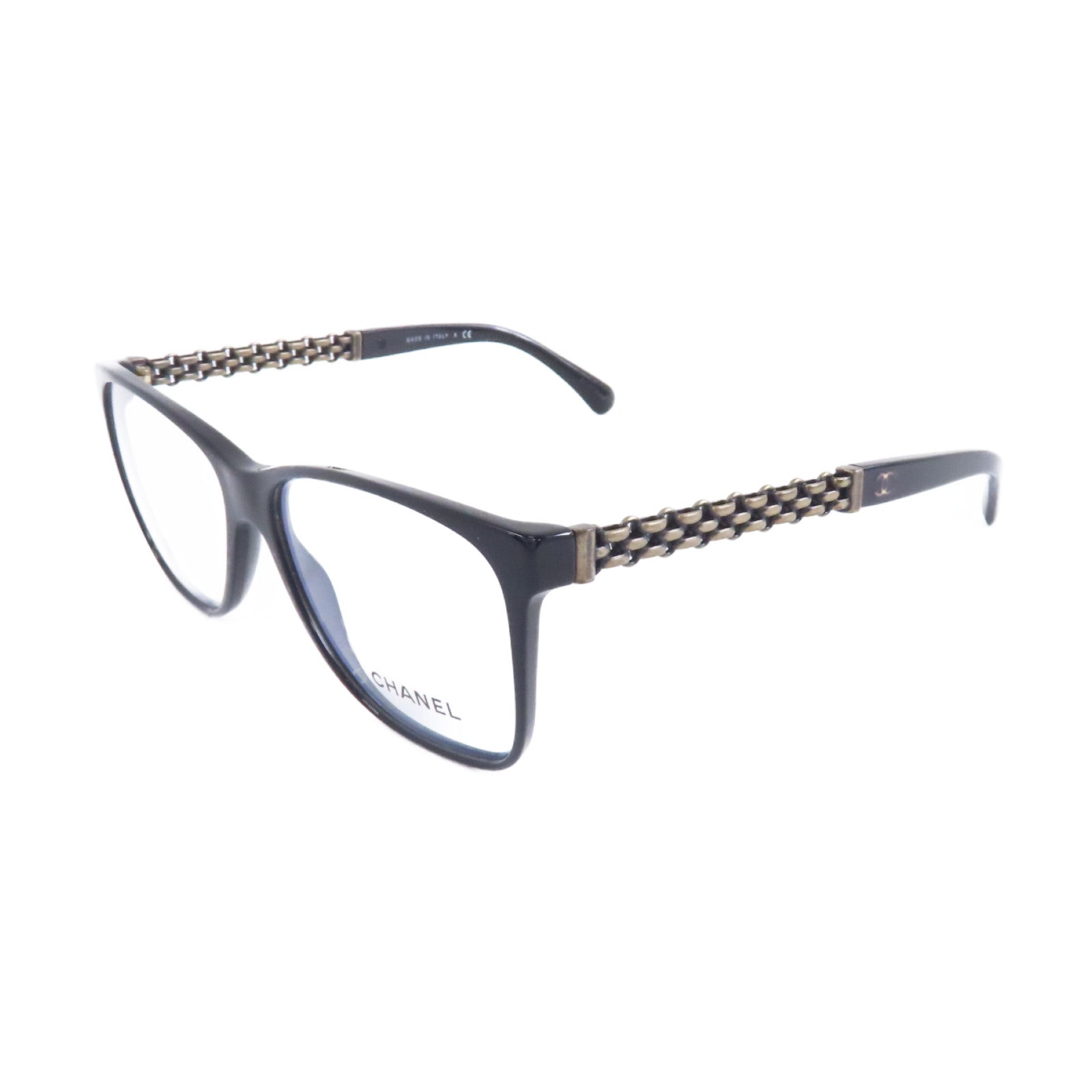 CHANEL PVC Glasses眼鏡黑色/棕色