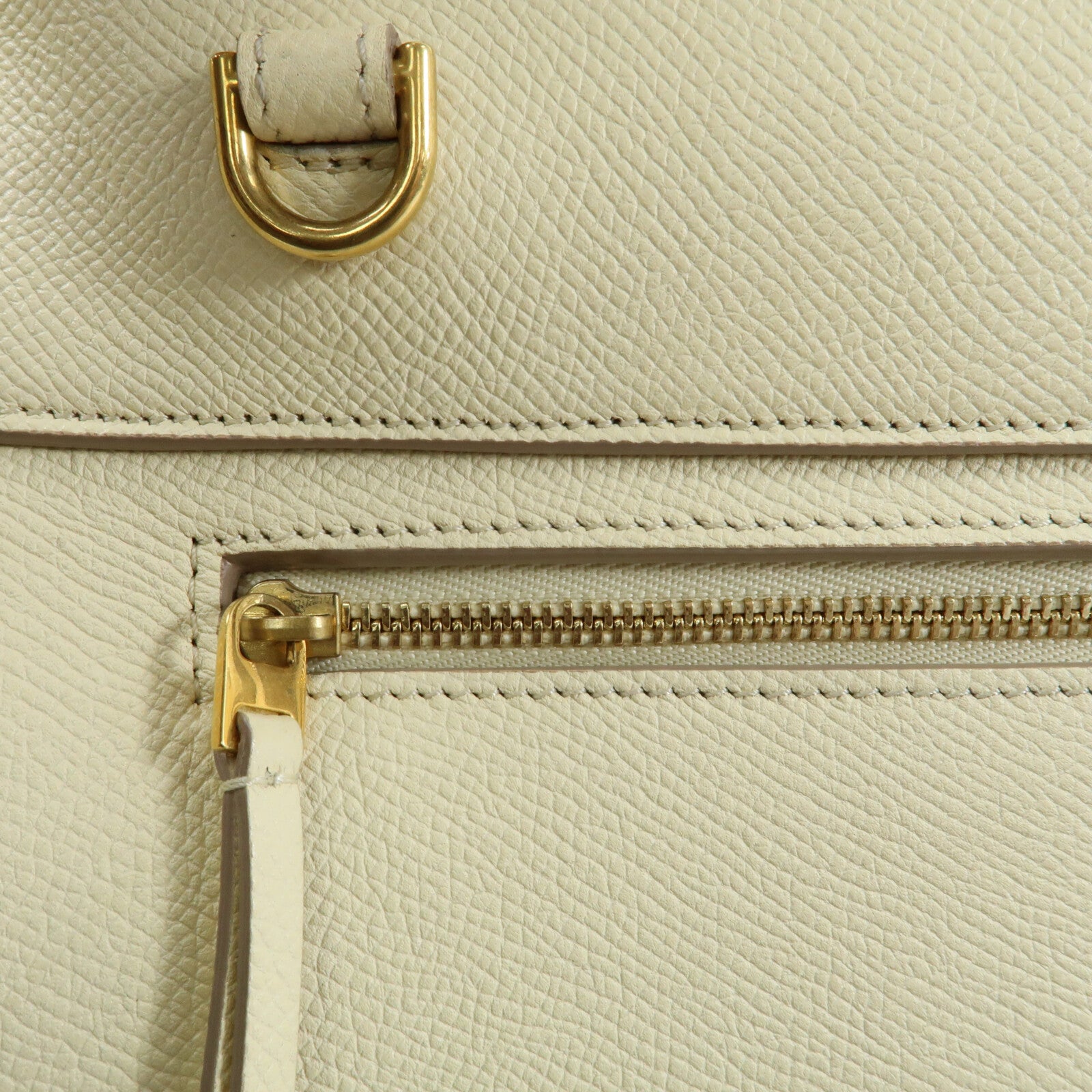 CELINE 牛皮皮革Micro Belt Bag手挽肩背兩用袋