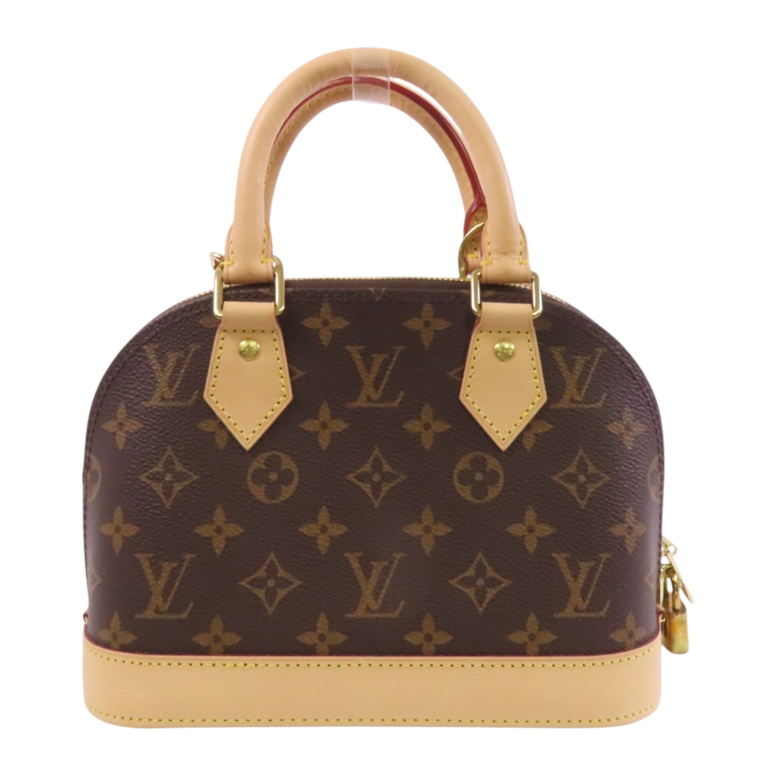 LOUIS VUITTON Monogram Alma BB金扣手挽肩背兩用袋