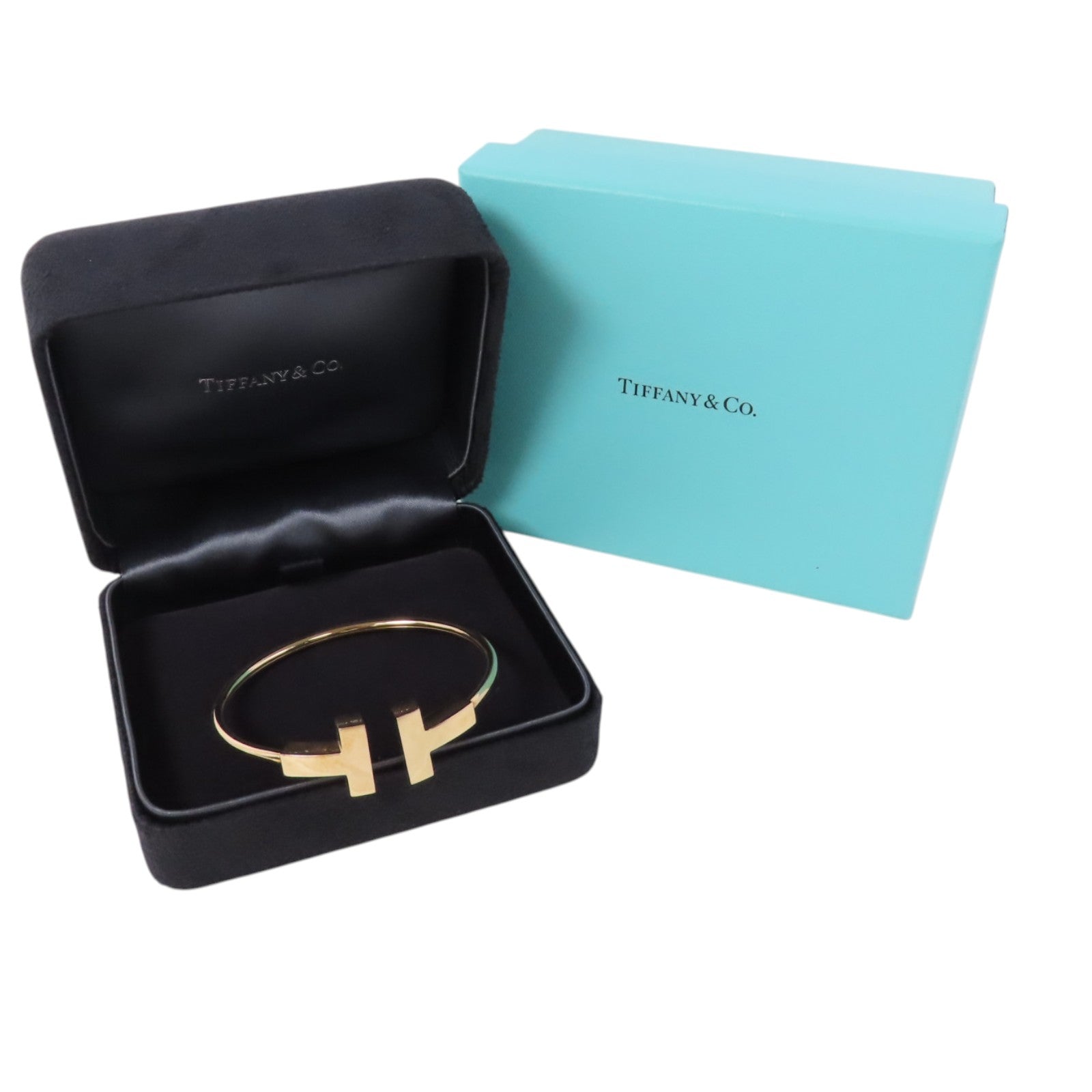TIFFANY＆CO 18K玫瑰金T Wire Bracelet手鏈