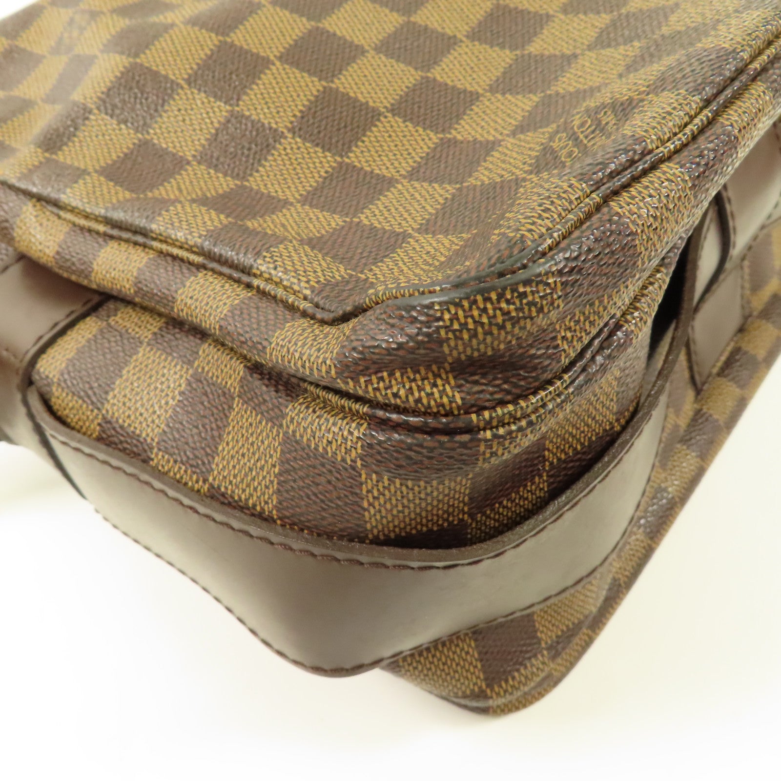LOUIS VUITTON LV GHW Naviglio Shoulder Messenger Bag N45255 Damier Brown