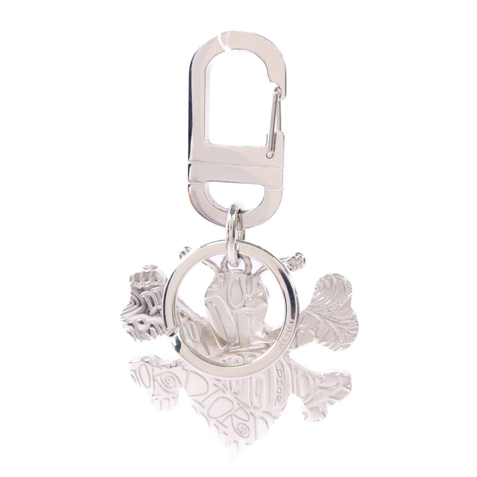 Dior 金屬Key Ring銀扣鑰匙扣