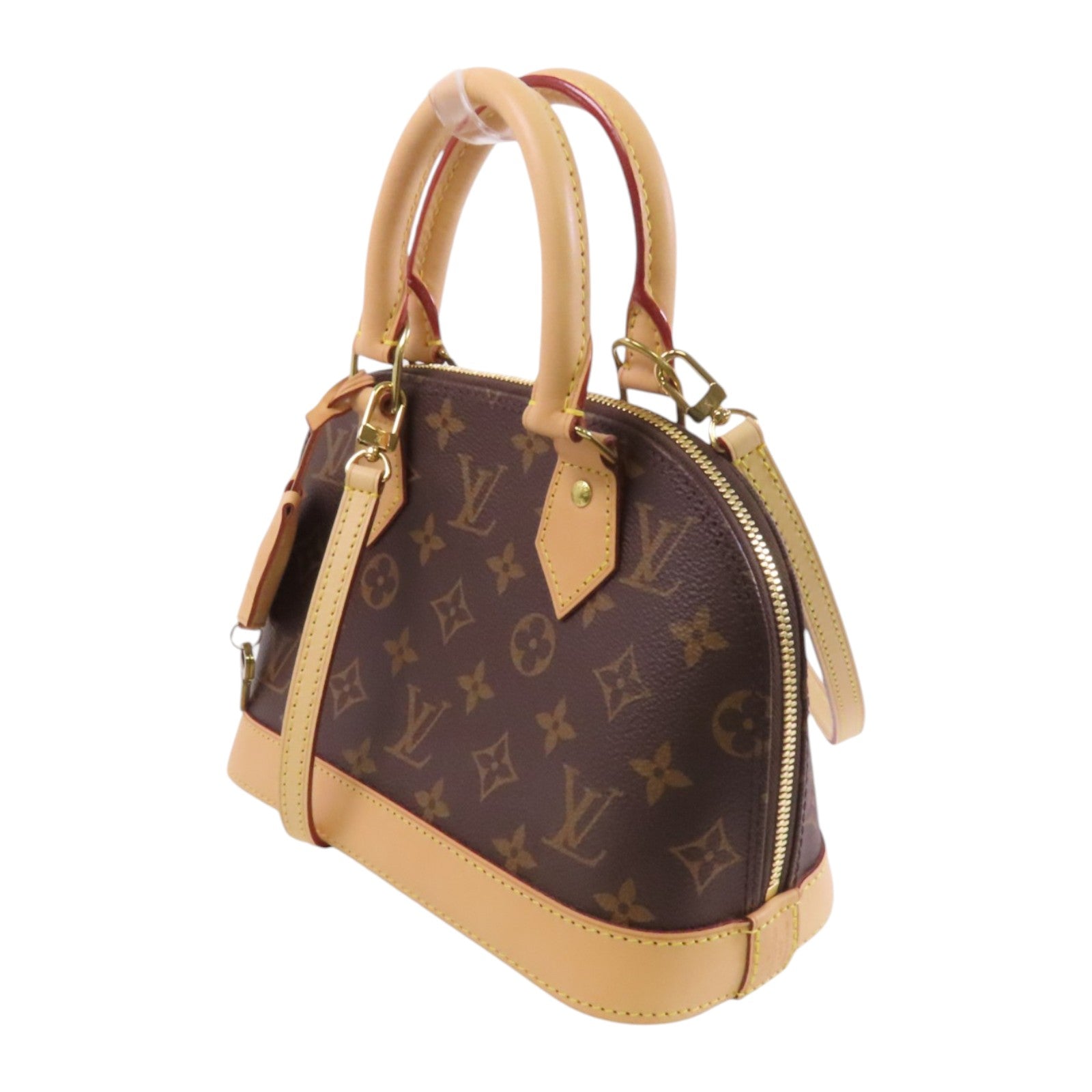 LOUIS VUITTON Monogram Alma BB金扣手挽肩背兩用袋