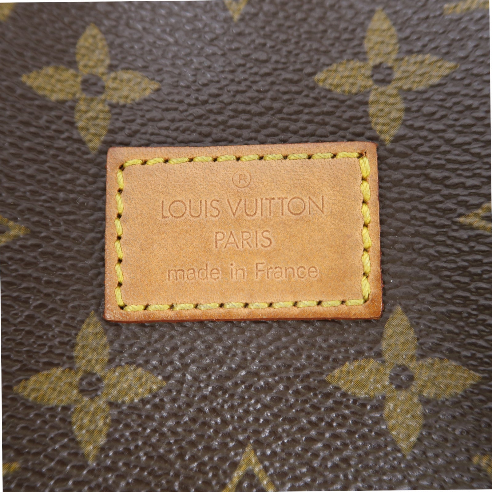 LOUIS VUITTON Monogram Saumur 30金扣肩背袋棕色