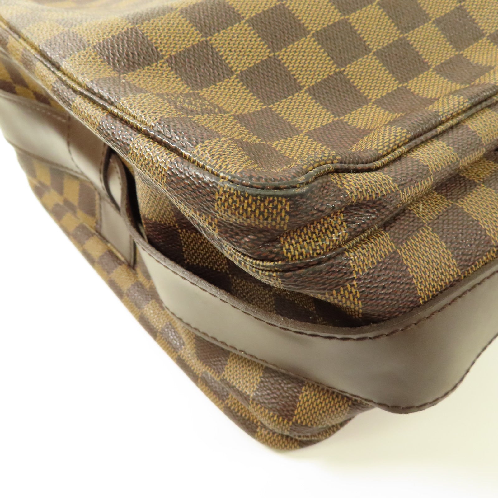 LOUIS VUITTON LV GHW Naviglio Shoulder Messenger Bag N45255 Damier Brown