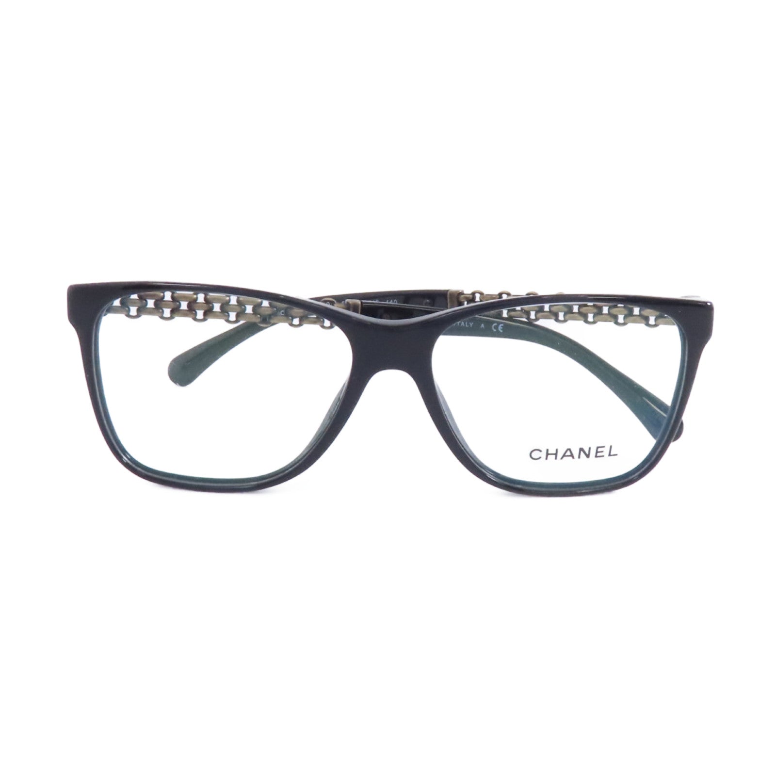 CHANEL PVC Glasses眼鏡黑色/棕色