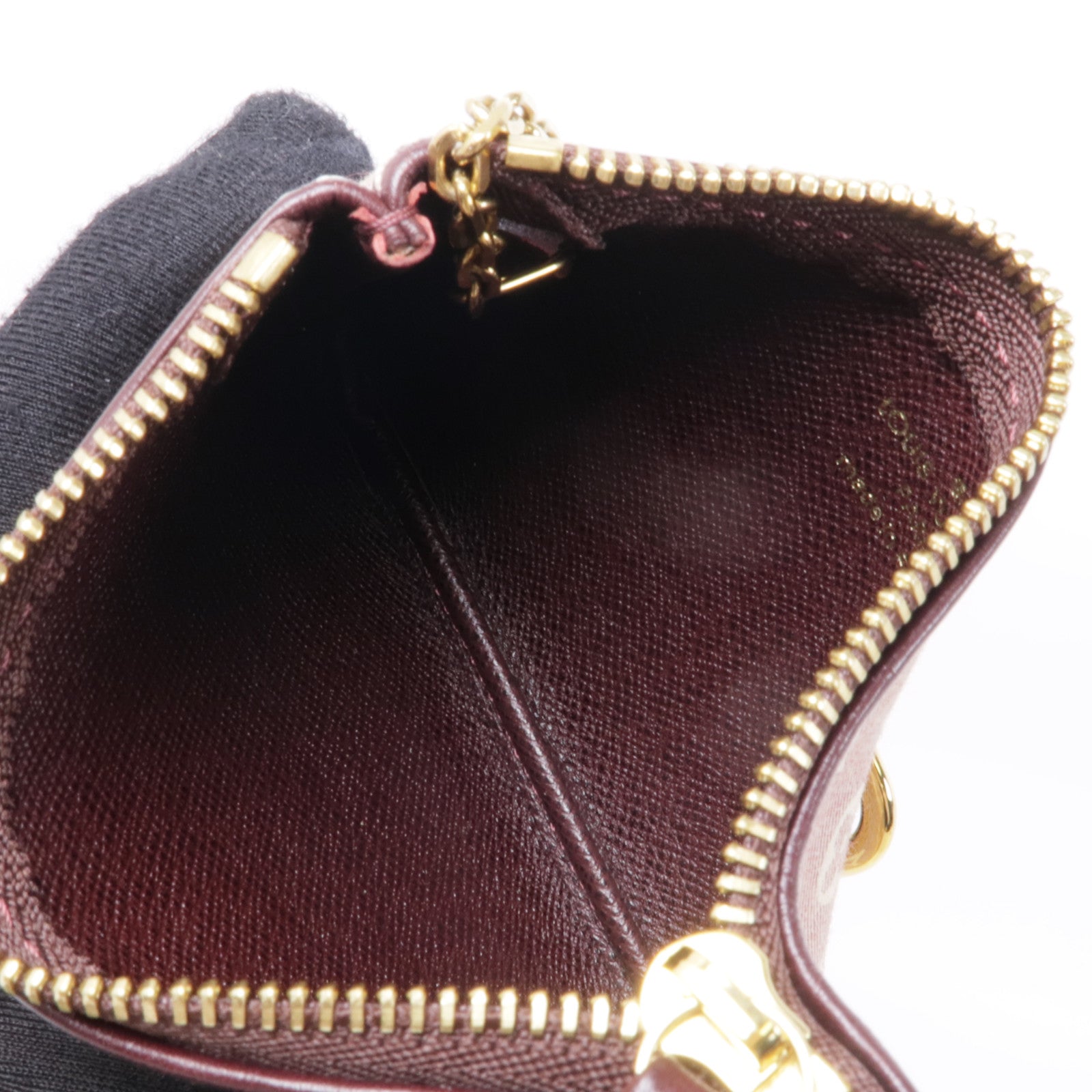 LOUIS VUITTON Monogram Idylle Pochette Cles Coin Case金扣零錢包
