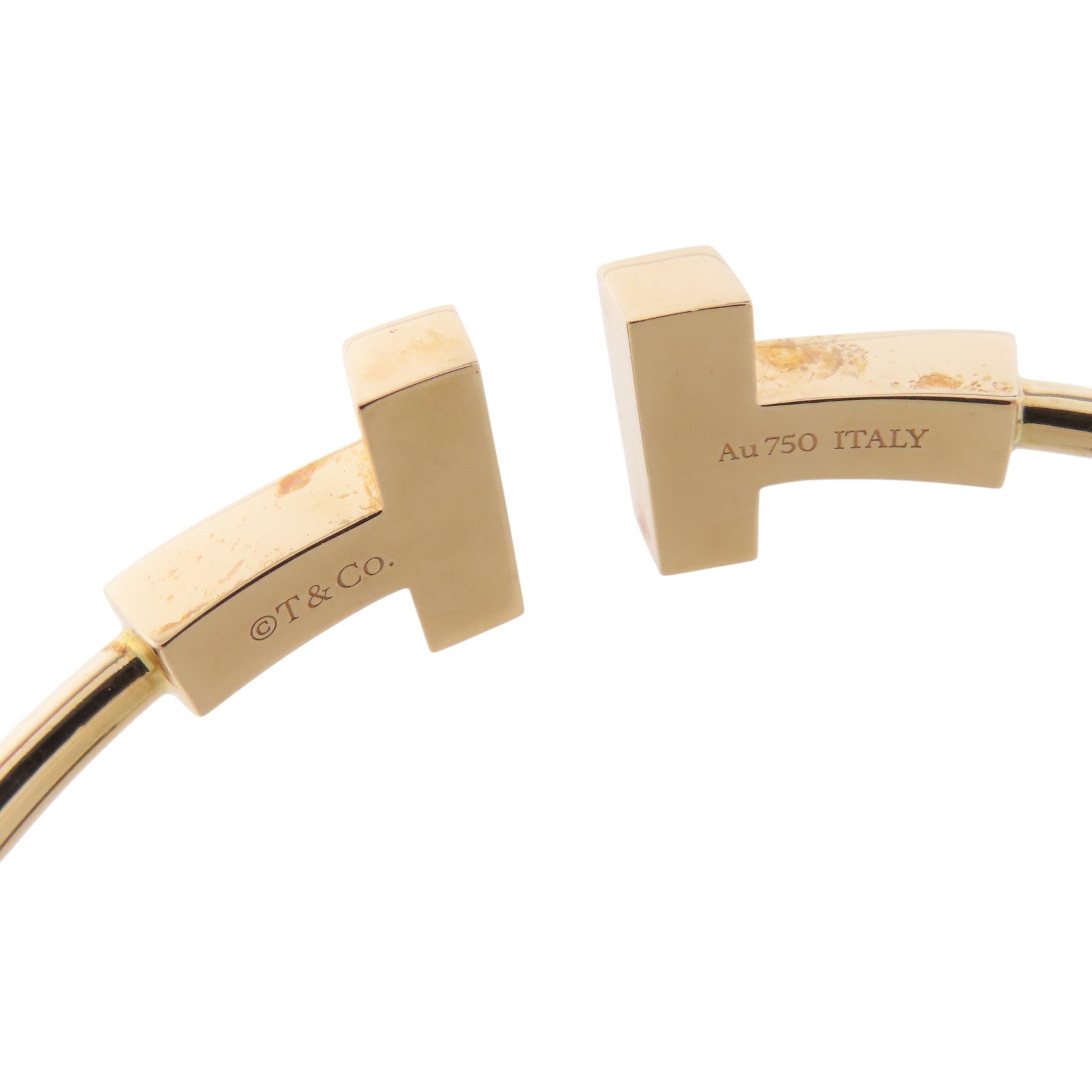 TIFFANY＆CO 18K玫瑰金T Wire Bracelet手鏈