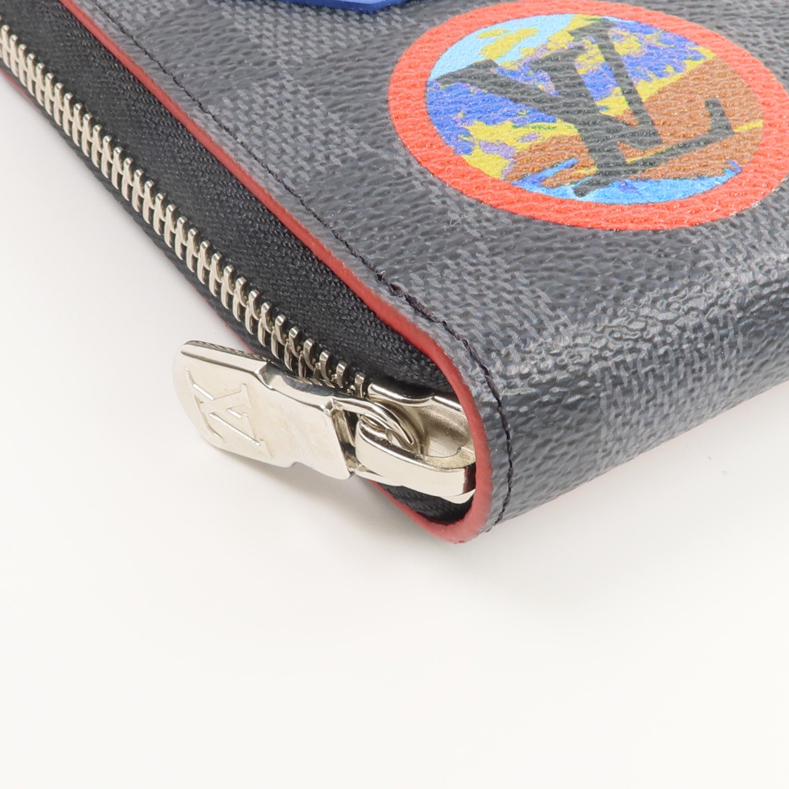 LOUIS VUITTON Damier Graphite Zipper Organizer NM長錢包