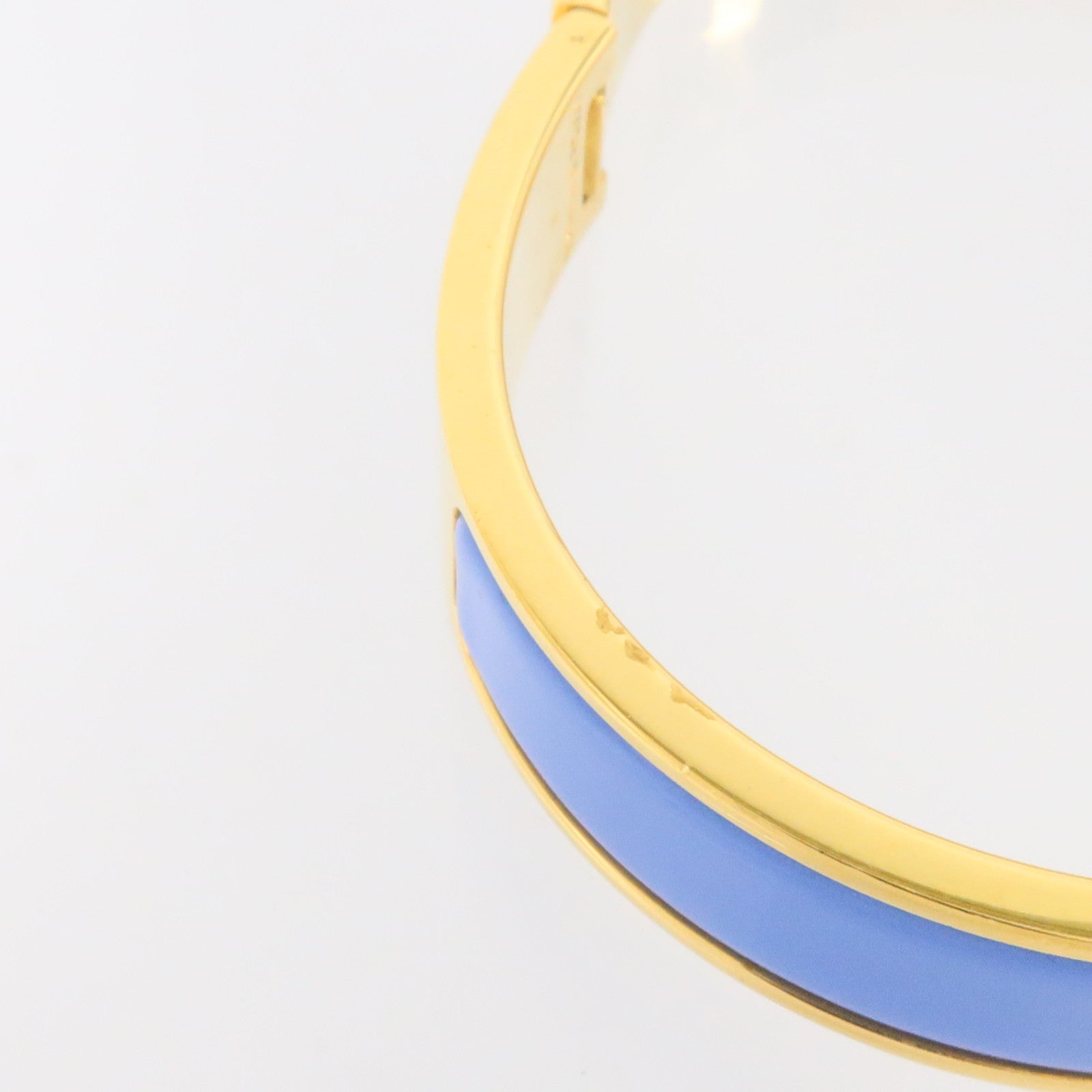 HERMES 金屬/琺瑯Clic H Bracelet金扣手鏈