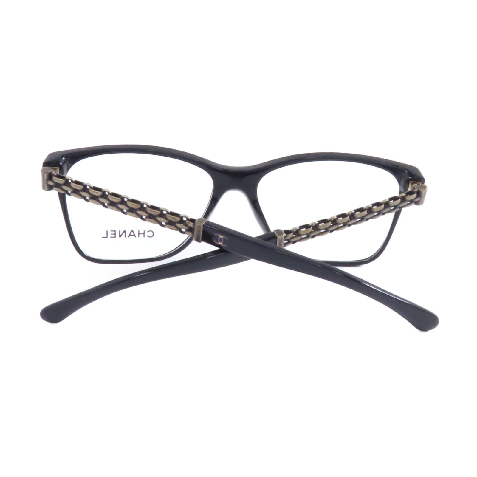 CHANEL PVC Glasses眼鏡黑色/棕色