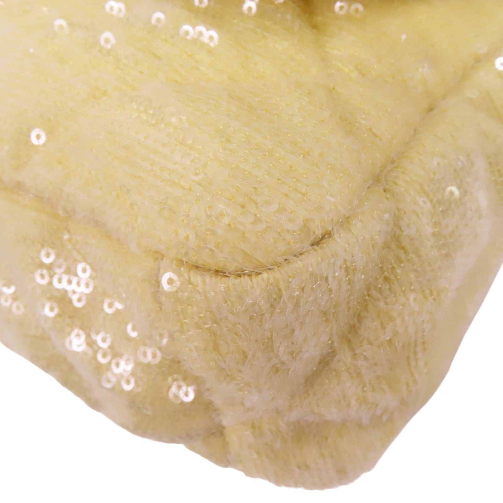 CHANEL 帆布/亮片Chanel 19 Sequin Flag Bag金扣鏈帶手挽肩背兩用袋