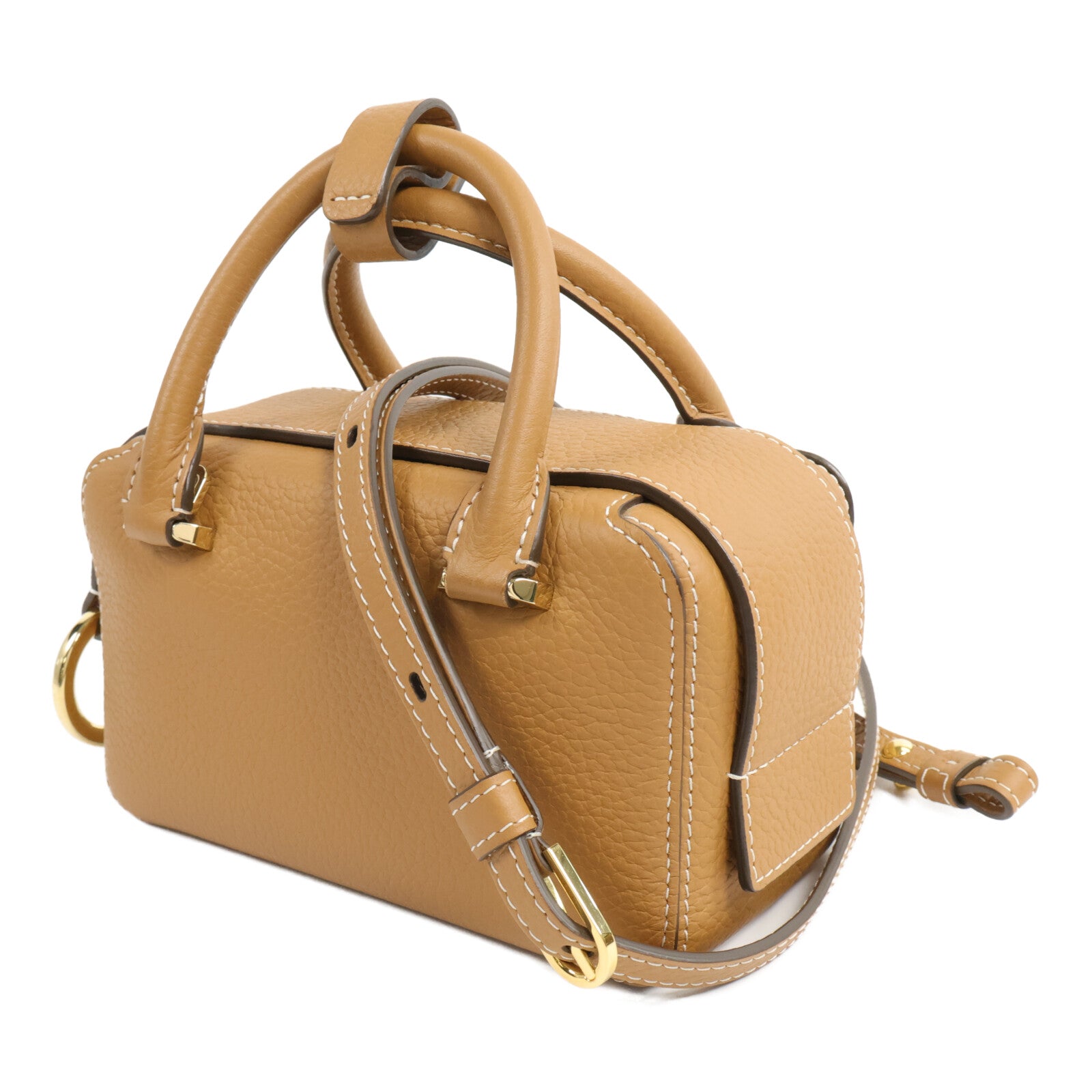 Delvaux Taurillon Soft皮革Cool Box Nano手挽肩背兩用袋