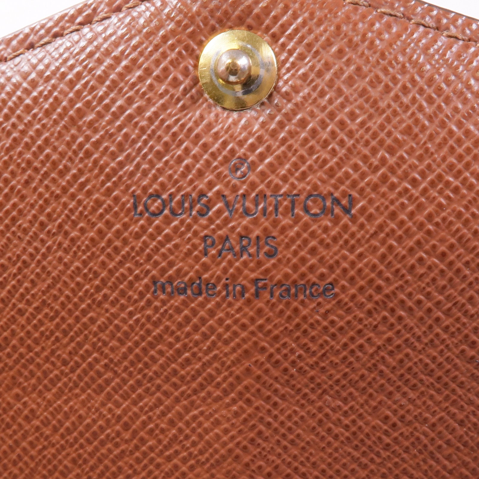 LOUIS VUITTON Monogram Long Wallet金扣長錢包