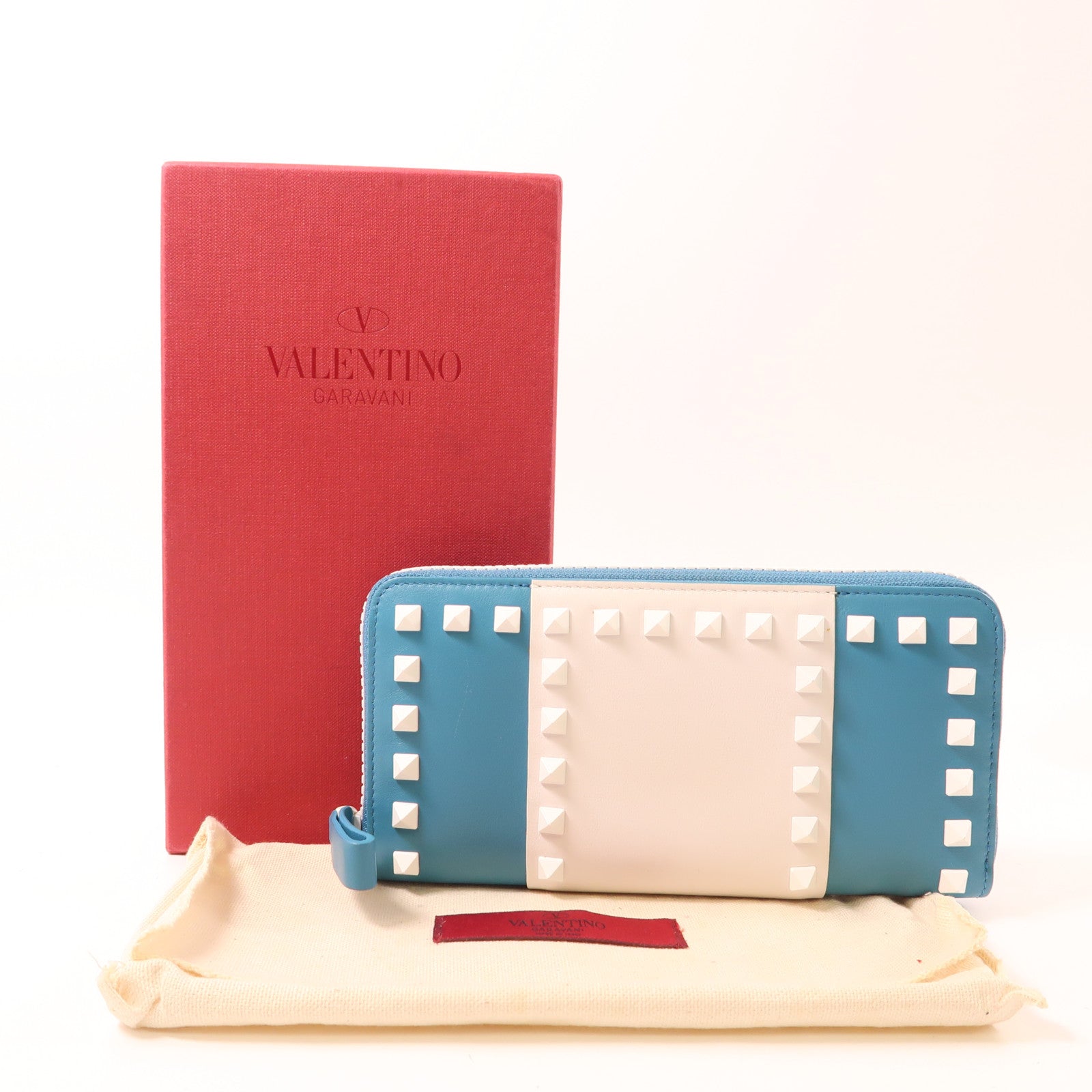 Valentino 皮革Long Wallet長錢包