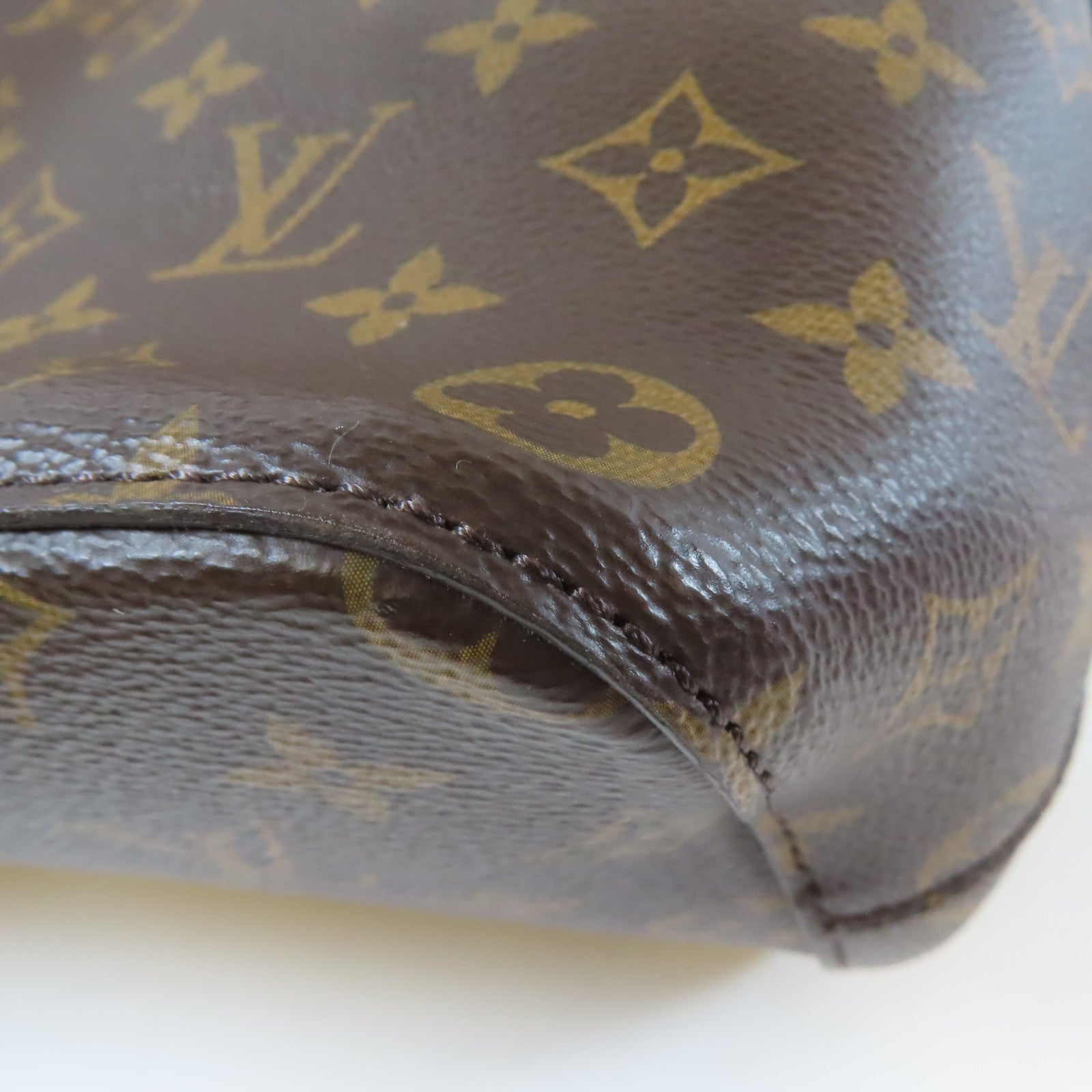 LOUIS VUITTON Monogram NeoNoe MM金扣肩背袋啡色