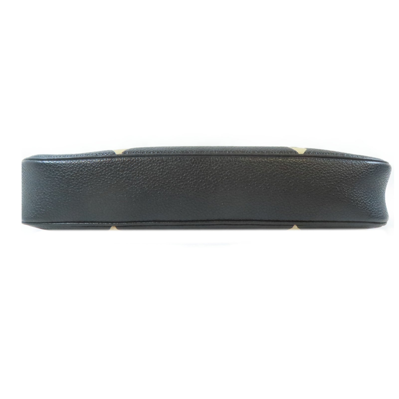 LOUIS VUITTON Monogram Empreinte Multi Pochette Accessoires金扣肩背袋黑色