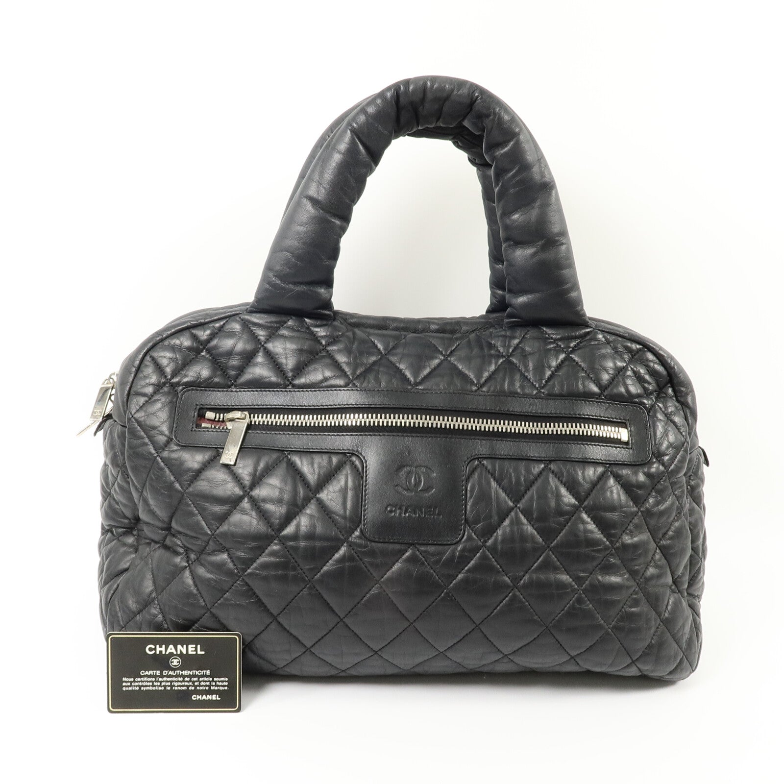 CHANEL 牛皮皮革Coco Cocoon手挽袋