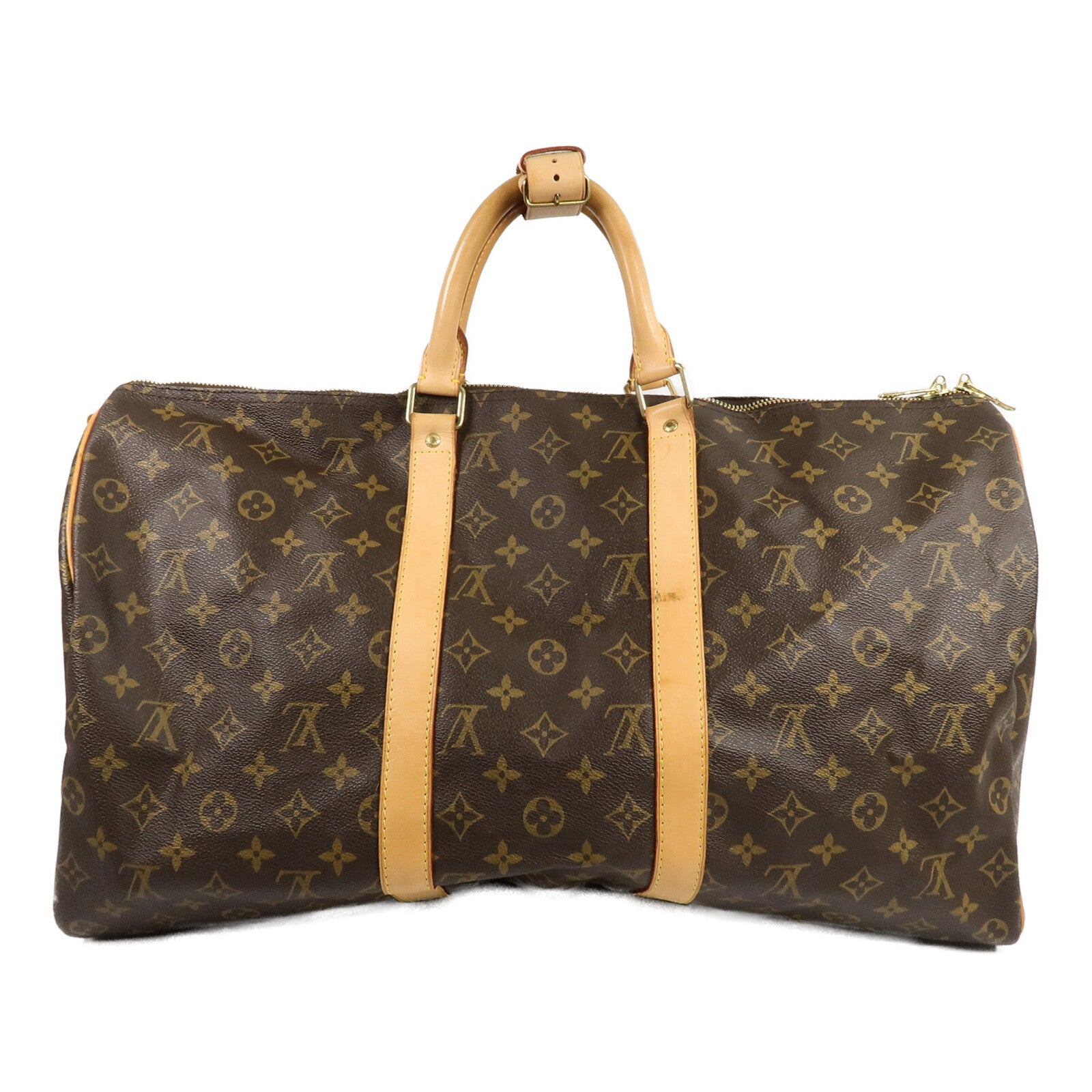 LOUIS VUITTON Monogram Keepall 50手挽肩背兩用袋