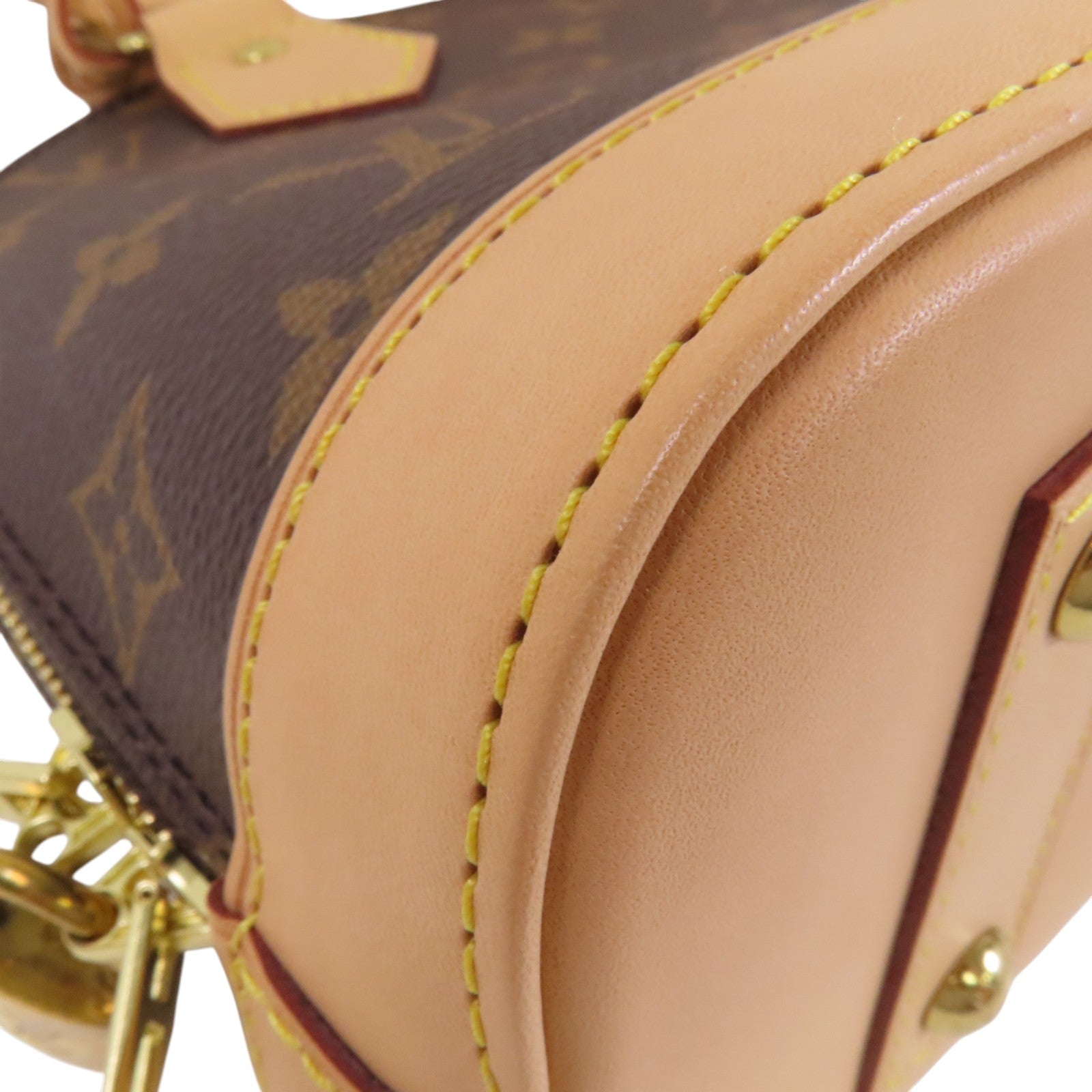 LOUIS VUITTON Monogram Alma BB金扣手挽肩背兩用袋