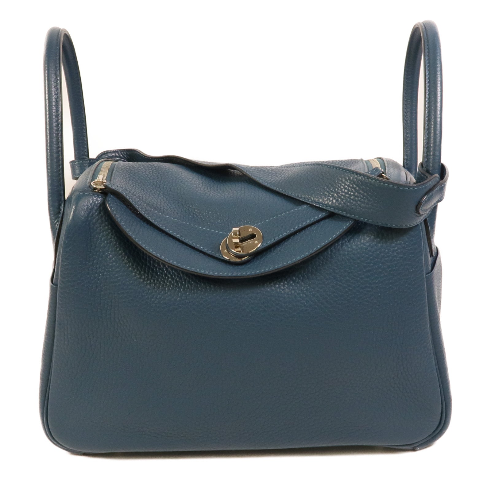 HERMES Clemence皮革Lindy 30手挽肩背兩用袋Colvert