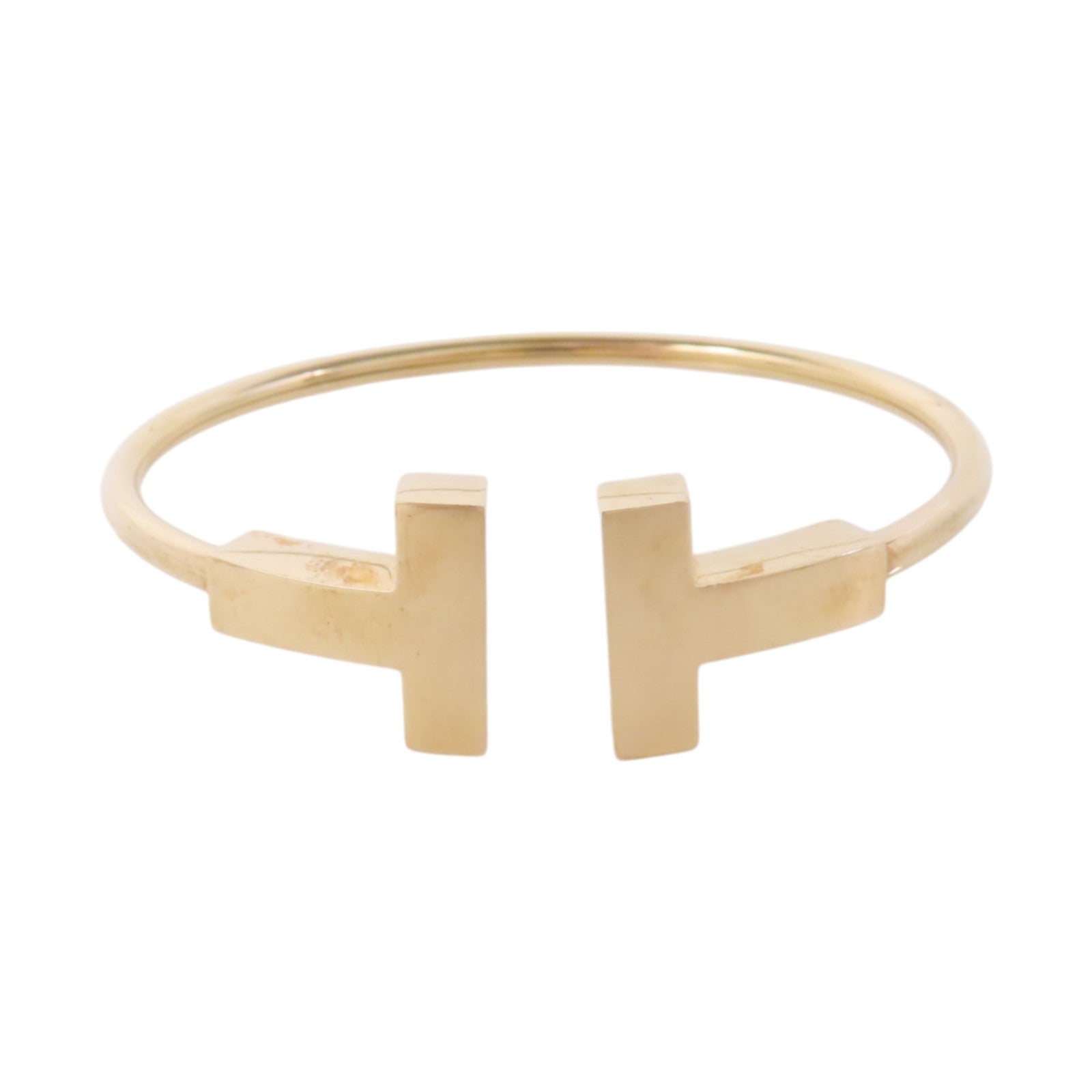 TIFFANY＆CO 18K玫瑰金T Wire Bracelet手鏈