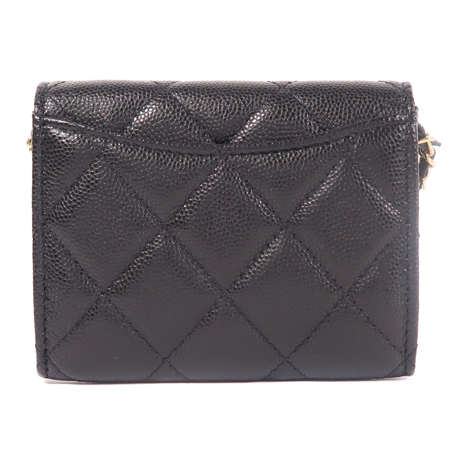 CHANEL 牛皮皮革Shoulder Bag金扣肩背袋
