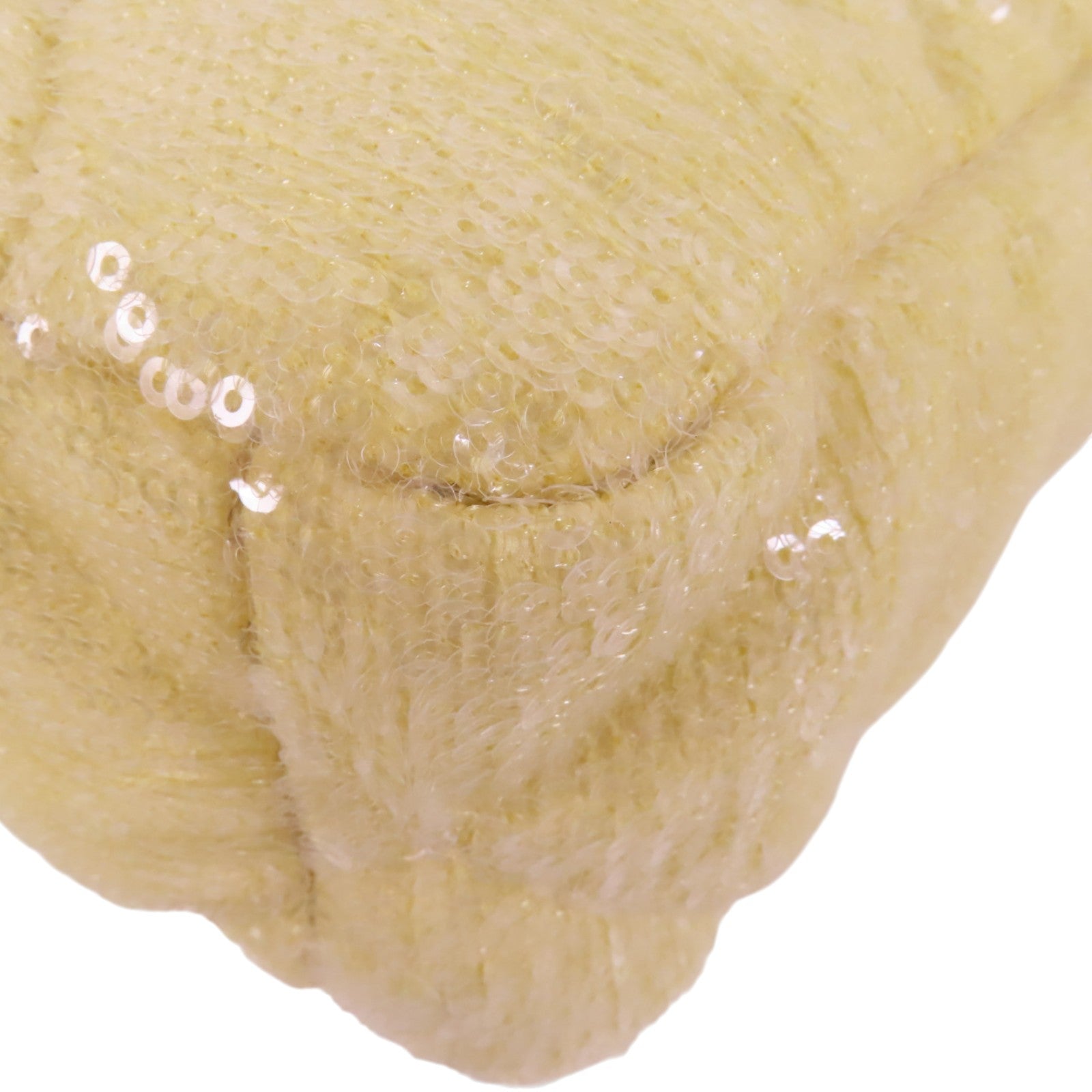 CHANEL 帆布/亮片Chanel 19 Sequin Flag Bag金扣鏈帶手挽肩背兩用袋