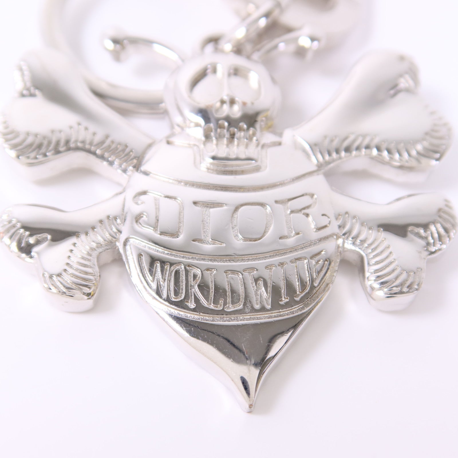 Dior 金屬Key Ring銀扣鑰匙扣