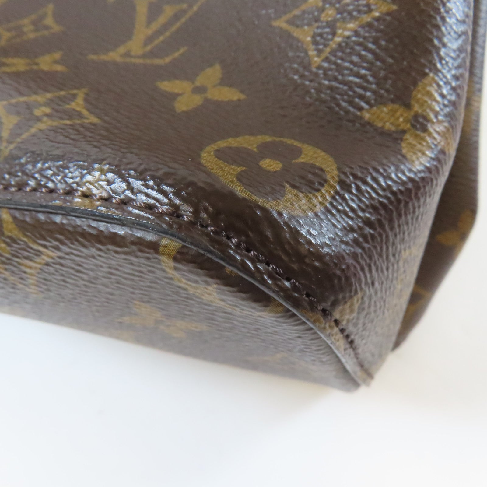 LOUIS VUITTON Monogram NeoNoe MM金扣肩背袋啡色