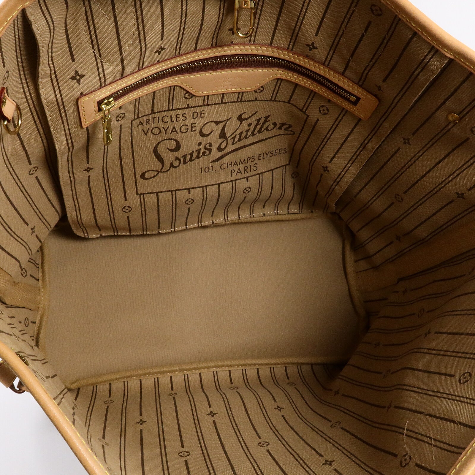 LOUIS VUITTON Monogram Neverfull MM手挽袋