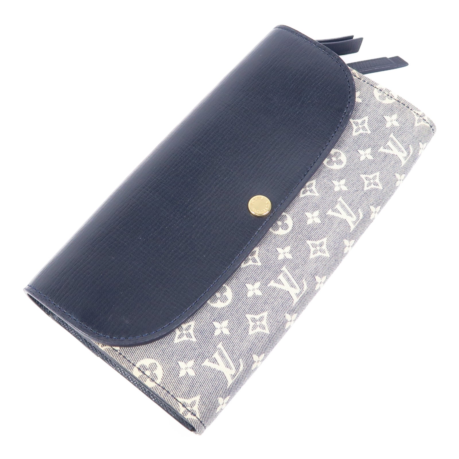 LOUIS VUITTON Monogram Idylle Long Wallet金扣長錢包