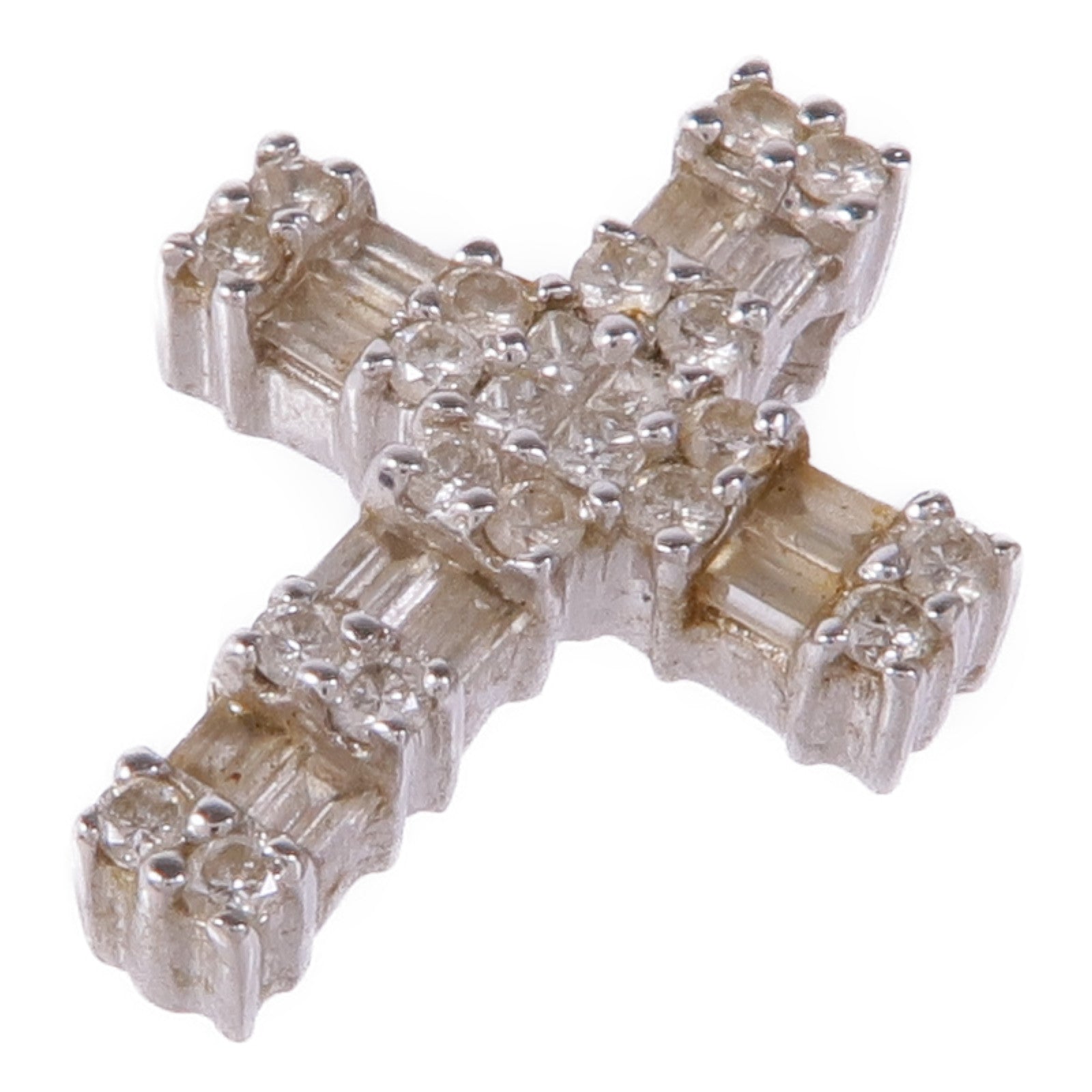 JEWELRY Diamond Pendant Top 18K White Gold