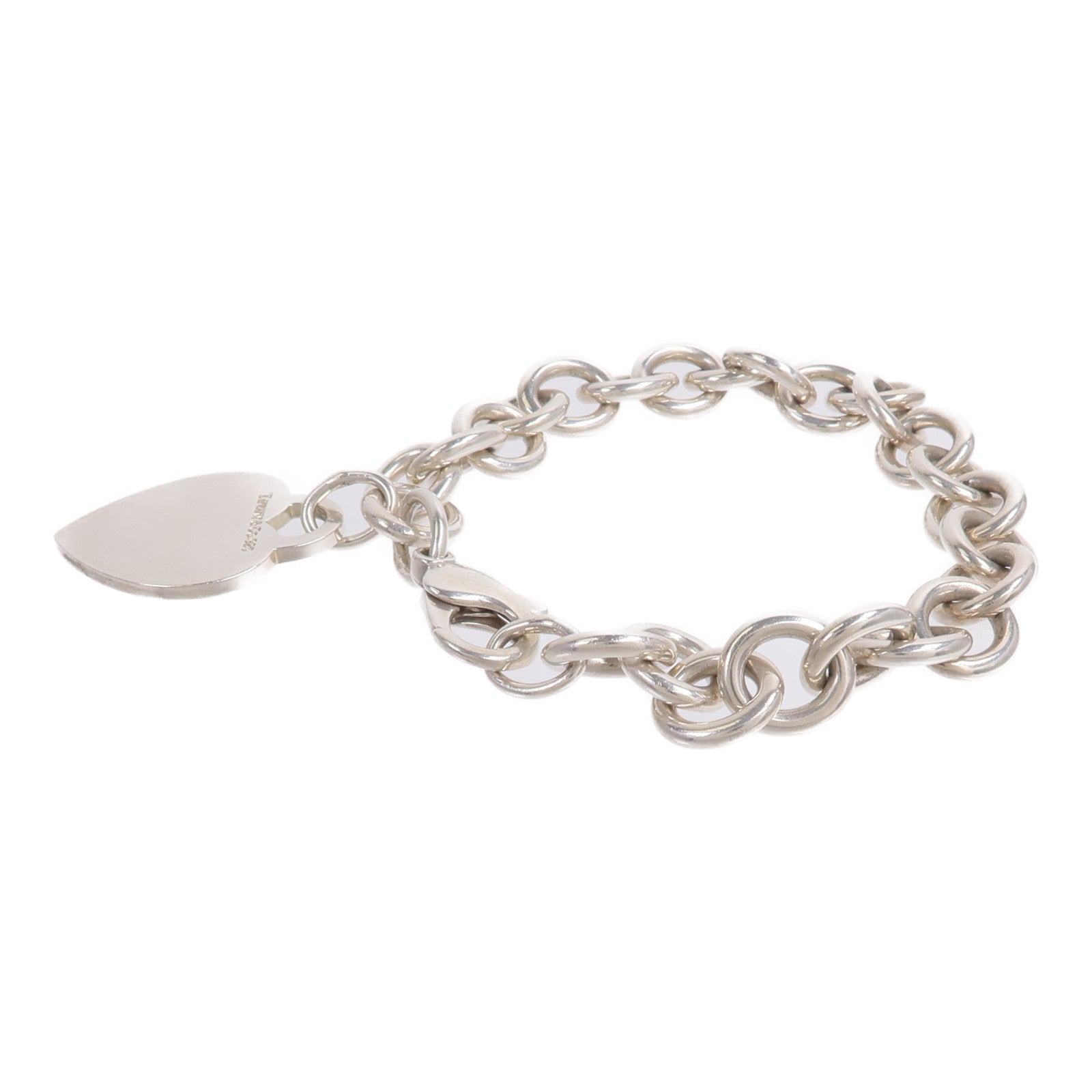TIFFANY＆CO 925純銀Return to Tiffany Heart Tag Bracelet手鏈