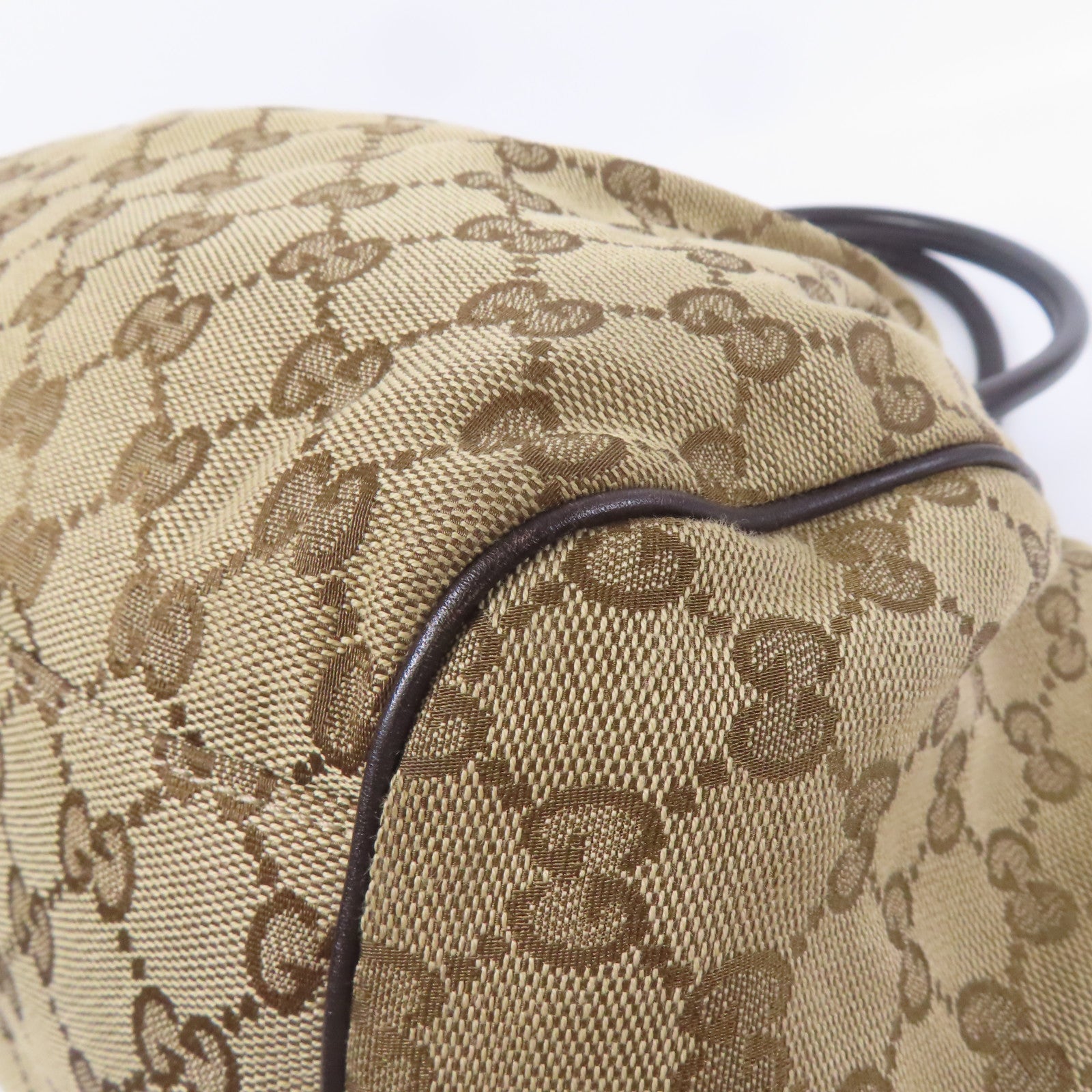 GUCCI GG Shoulder Bag 223974 GG Canvas Brown