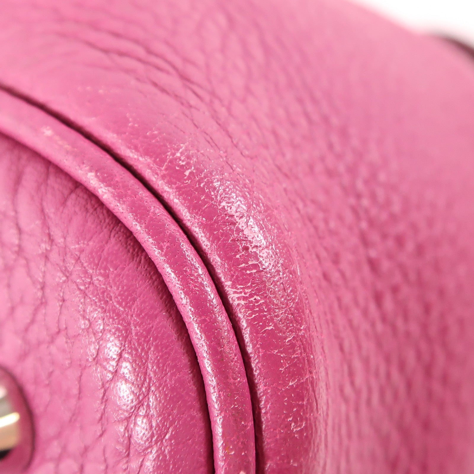 HERMES 【激減優惠】Clemence皮革Picotin MM銀扣手挽袋Anemone