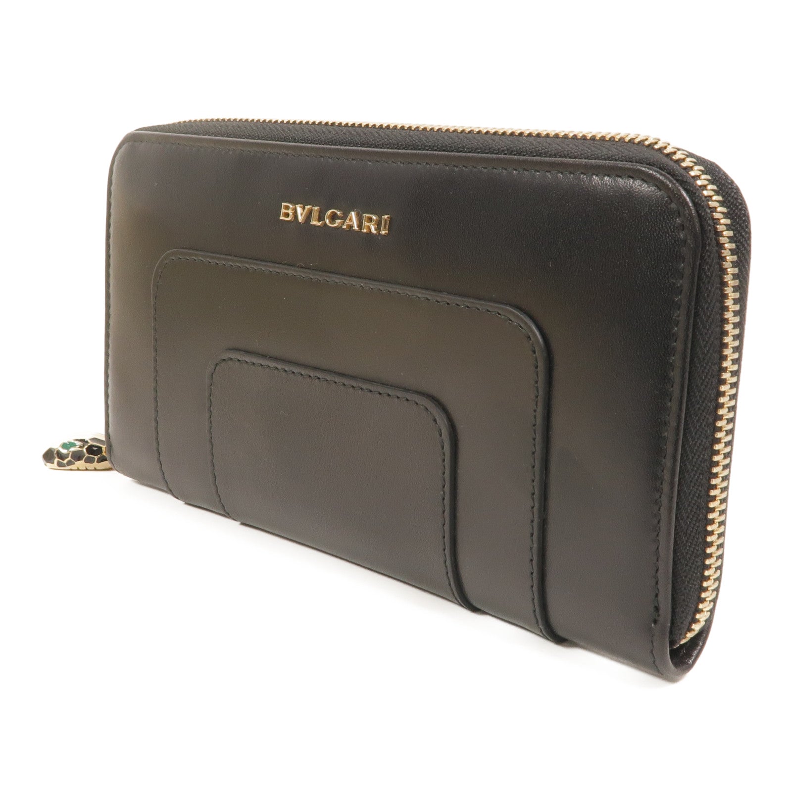 BVLGARI 牛皮皮革Long Wallet長錢包