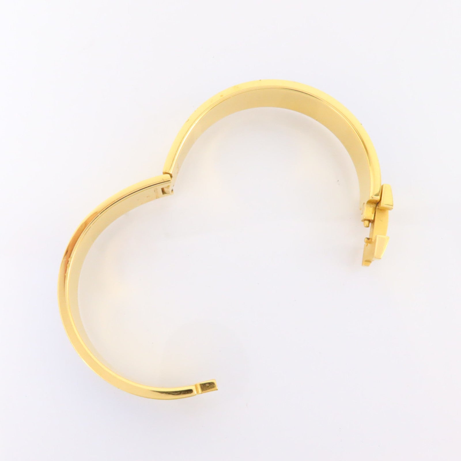 HERMES 金屬/琺瑯Clic H Bracelet金扣手鏈