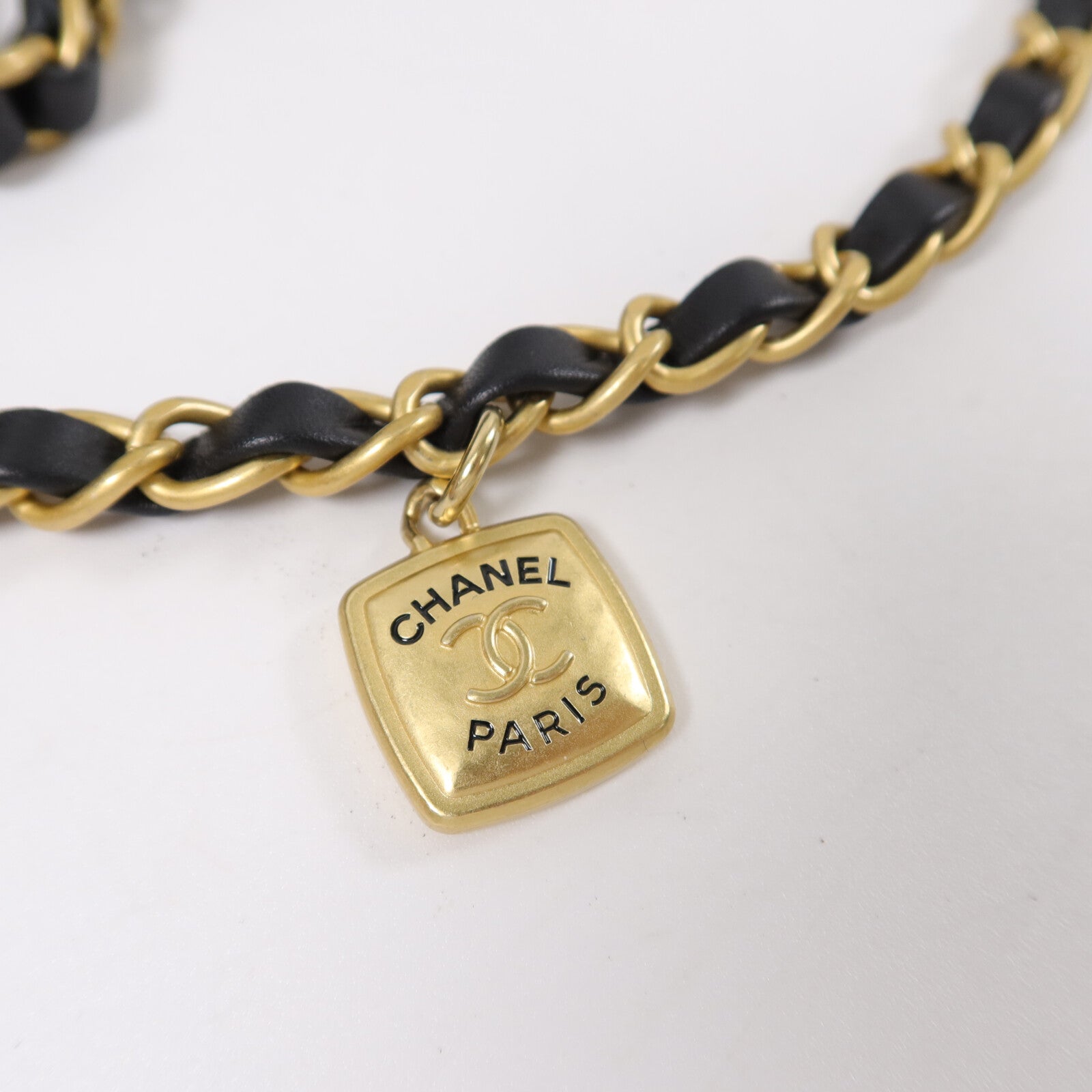 CHANEL 羊皮皮革25K Flap Bag Large鏈帶肩背袋
