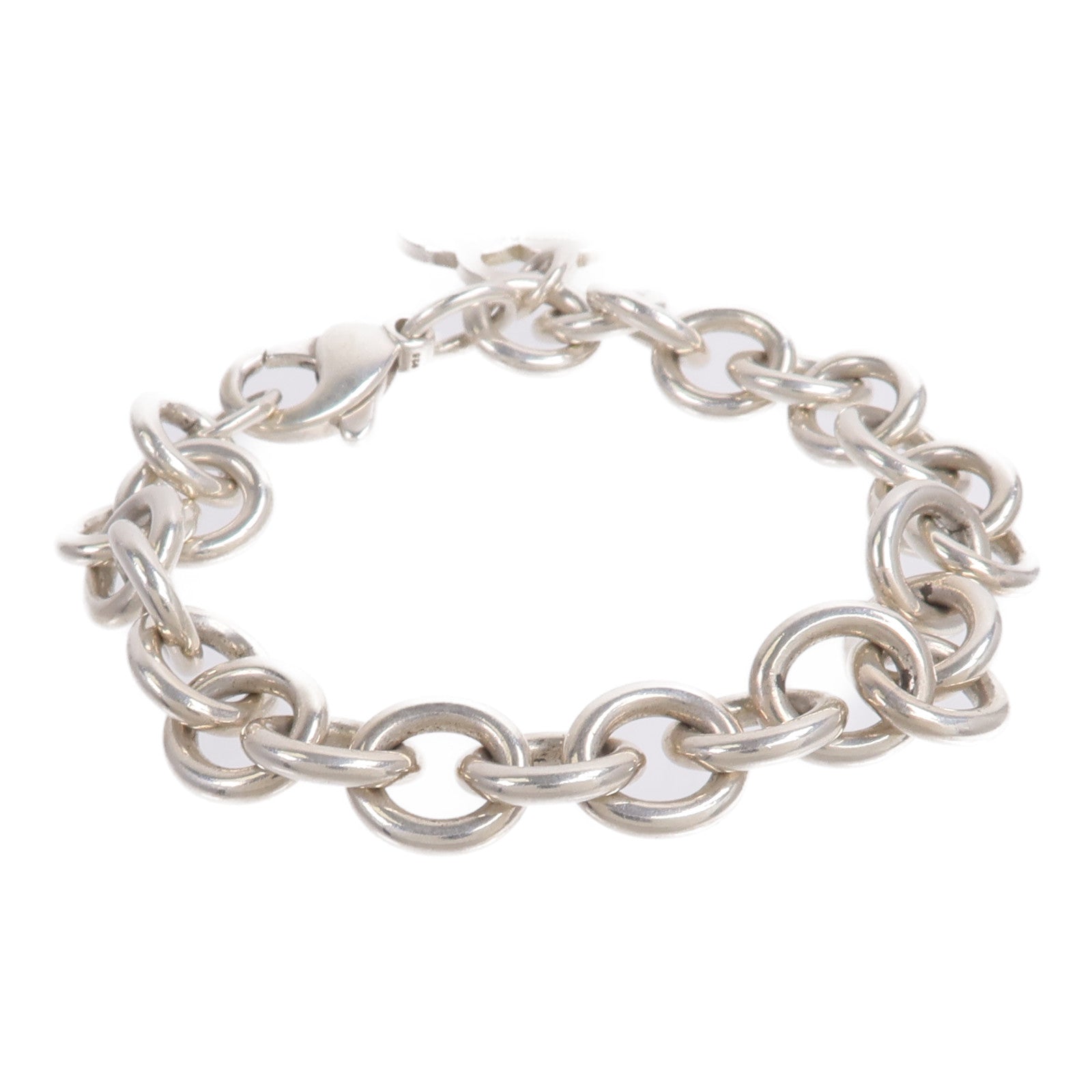 TIFFANY＆CO 925純銀Return to Tiffany Heart Tag Bracelet手鏈