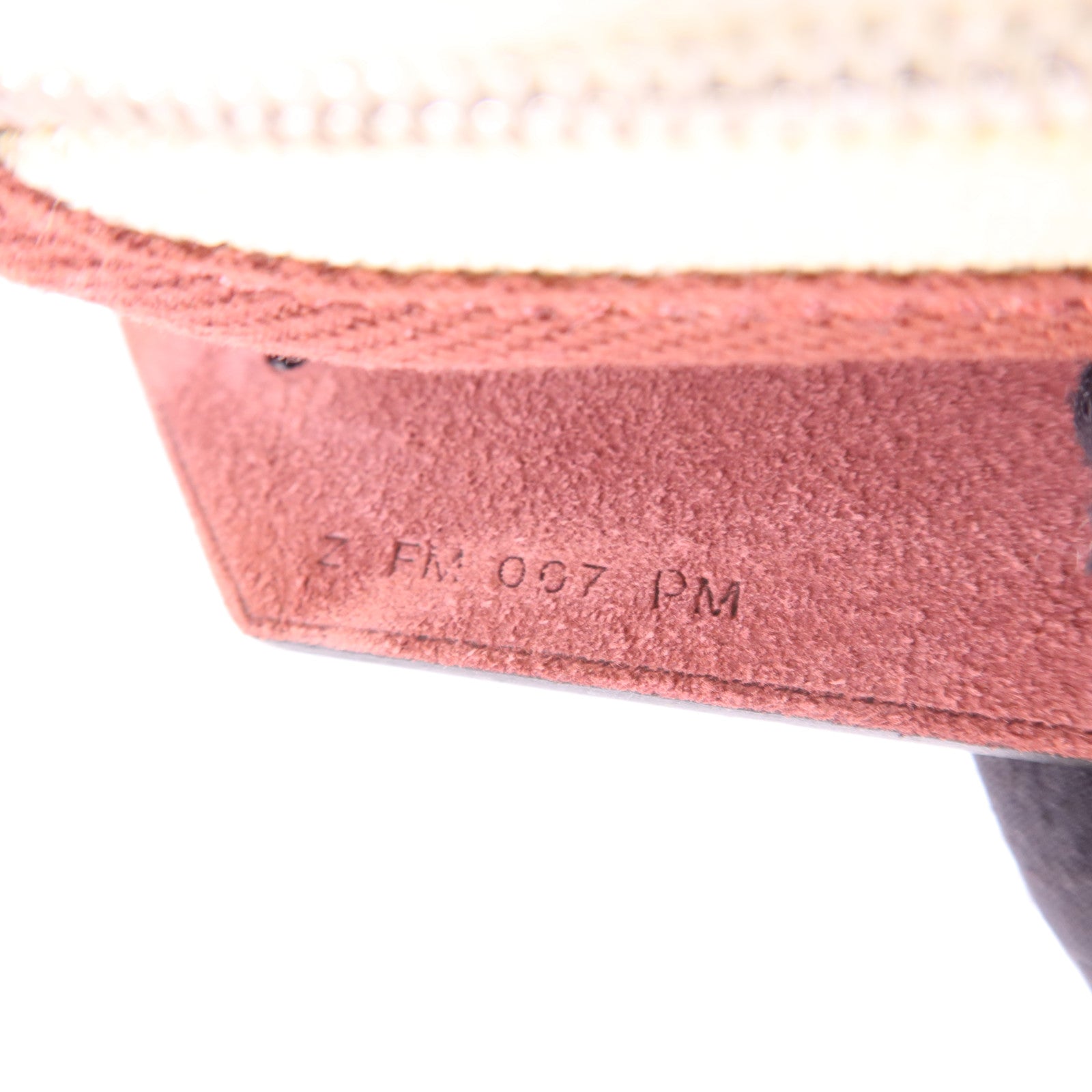 HERMES 帆布Herbag PM銀扣手挽肩背兩用袋Beton//Rouge Sellier