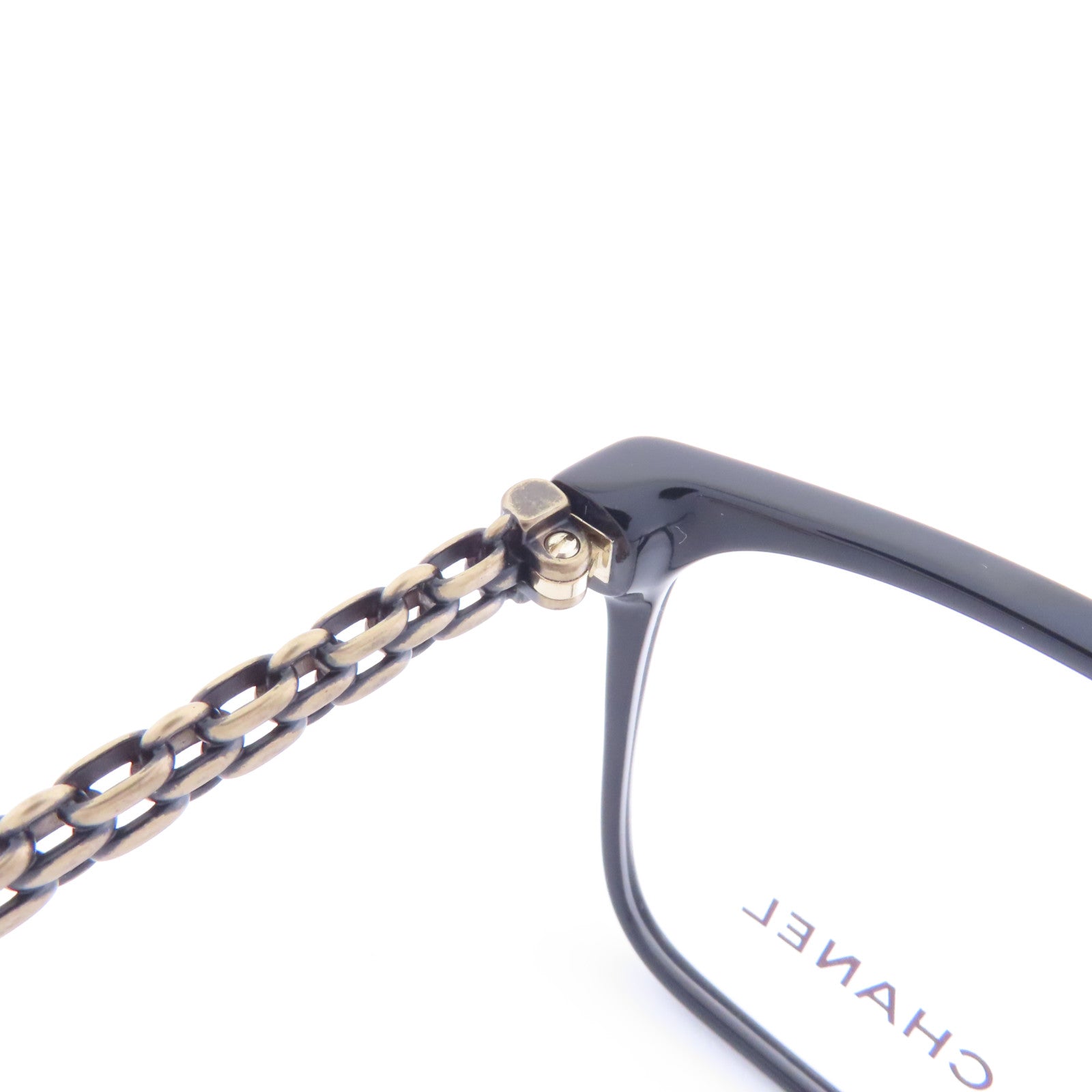 CHANEL PVC Glasses眼鏡黑色/棕色
