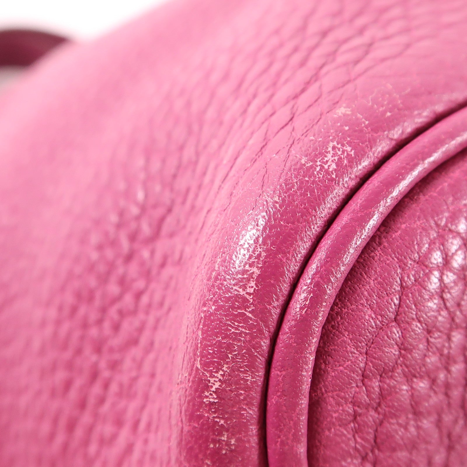 HERMES Clemence皮革Picotin MM銀扣手挽袋Anemone