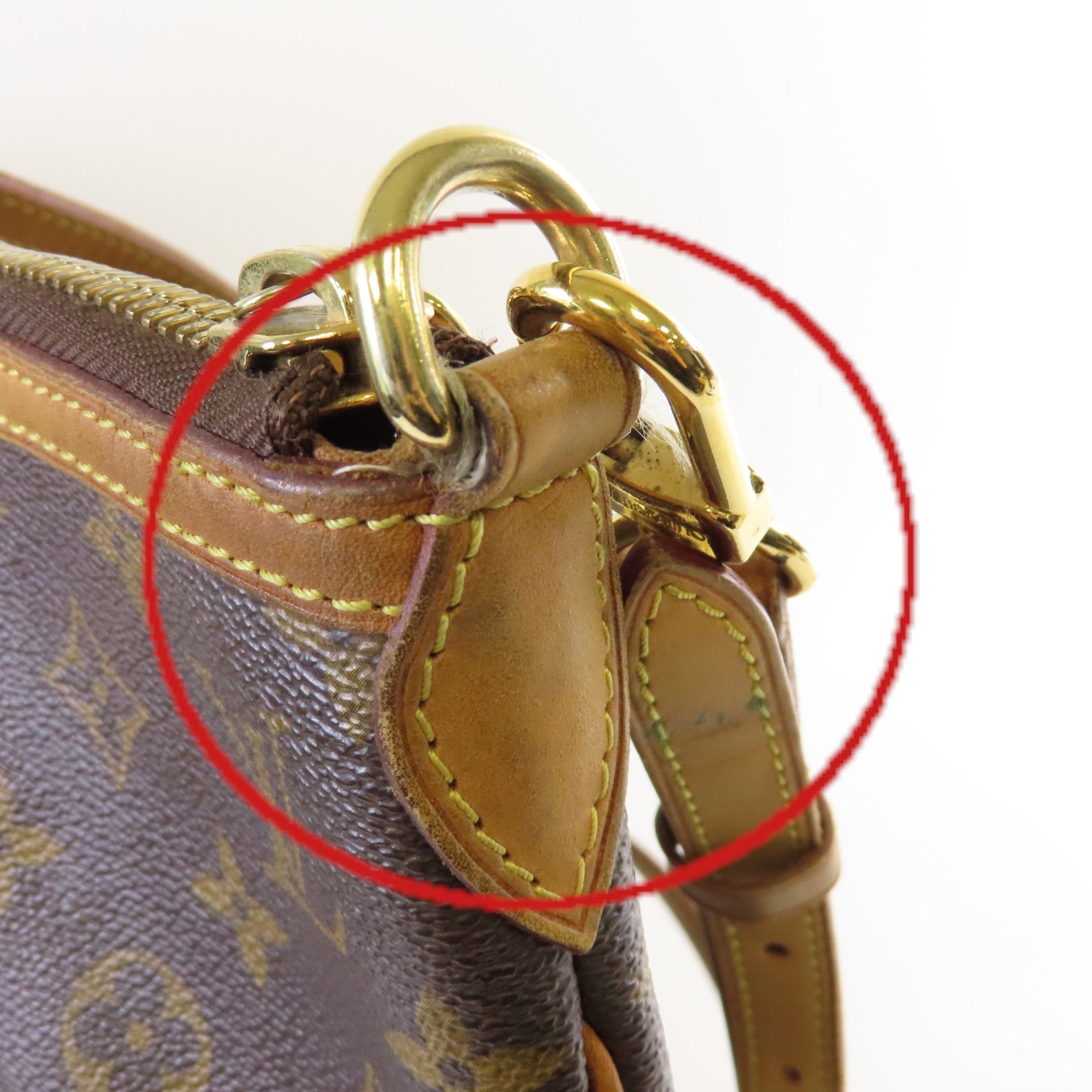 LOUIS VUITTON 【激減優惠】Monogram Palermo GM 2Way Shoulder Bag金扣手挽肩背兩用袋啡色