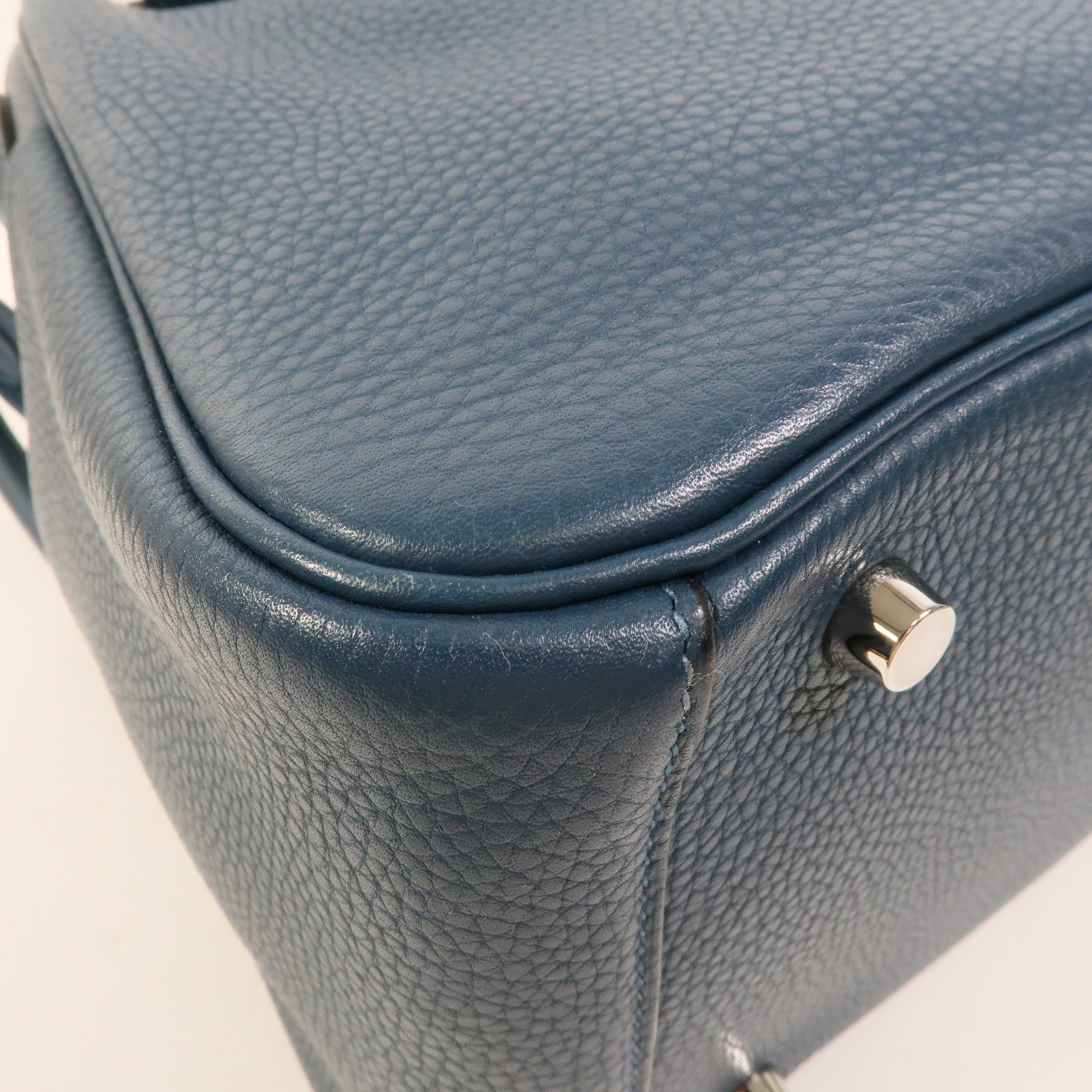 HERMES Clemence皮革Lindy 30手挽肩背兩用袋Colvert