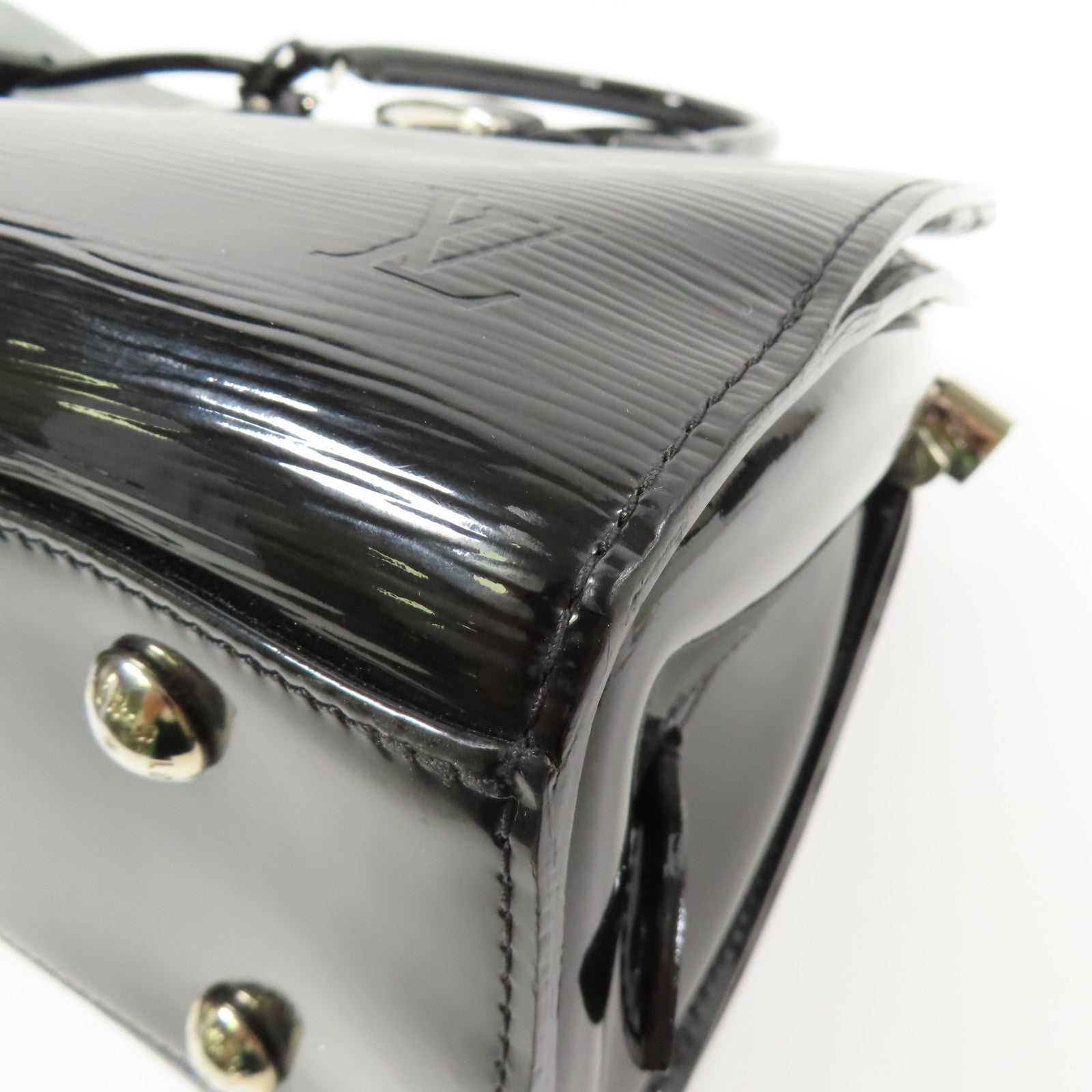 LOUIS VUITTON Epi Pont Neuf GM銀扣手挽袋