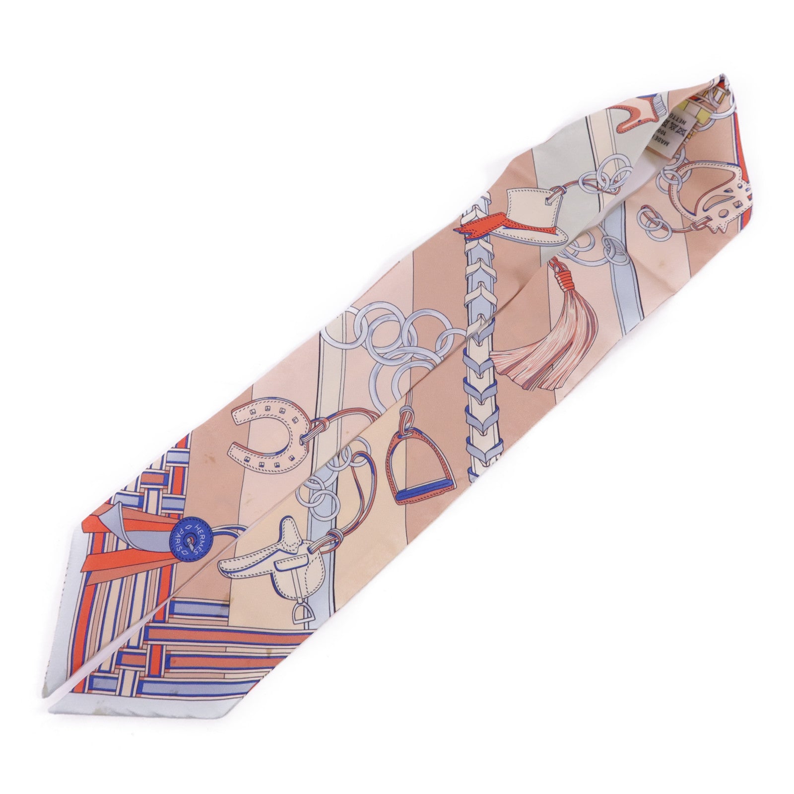 HERMES 絲質Twilly絲巾