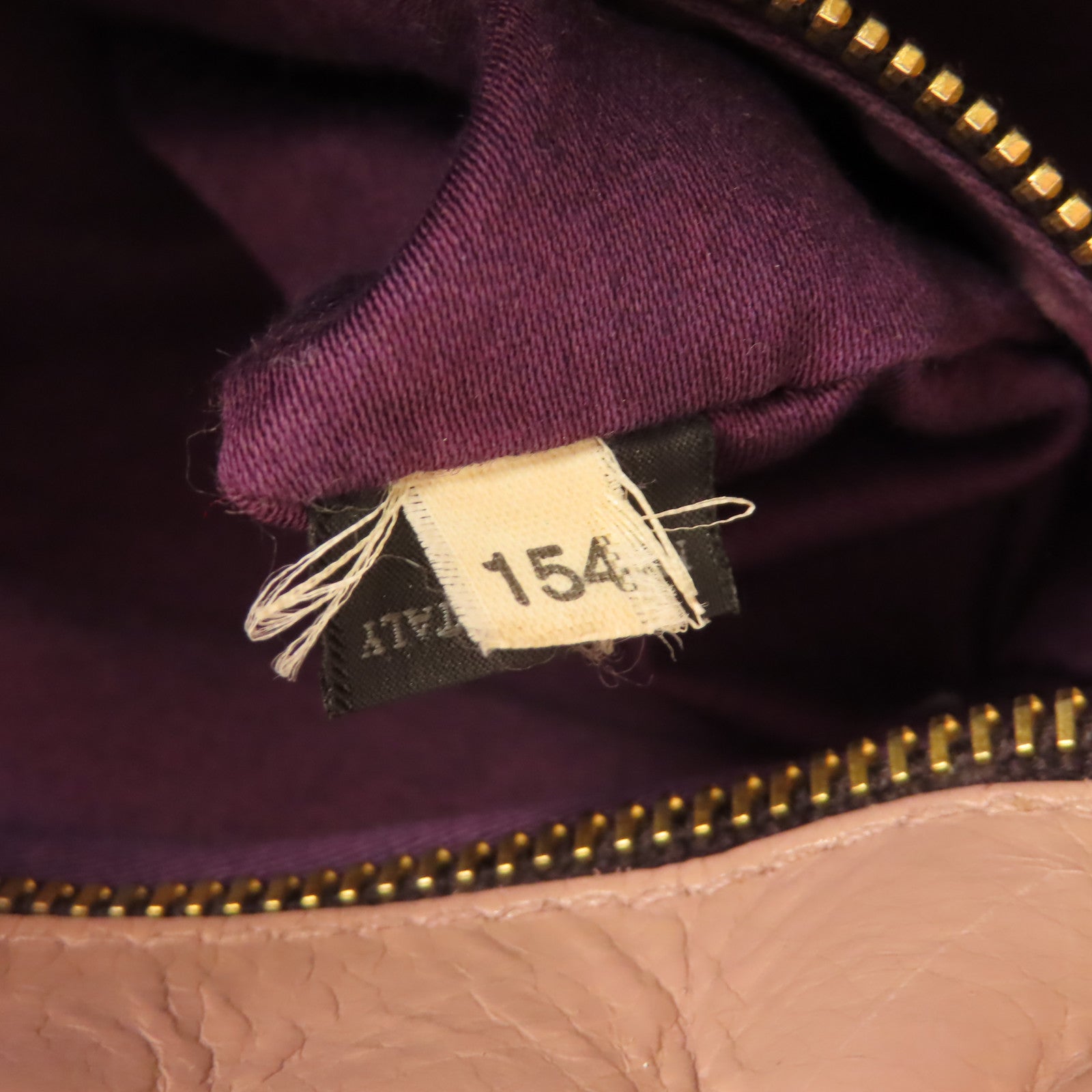 Miu Miu 牛皮皮革2 Way Shoulder金扣手挽肩背兩用袋紫色