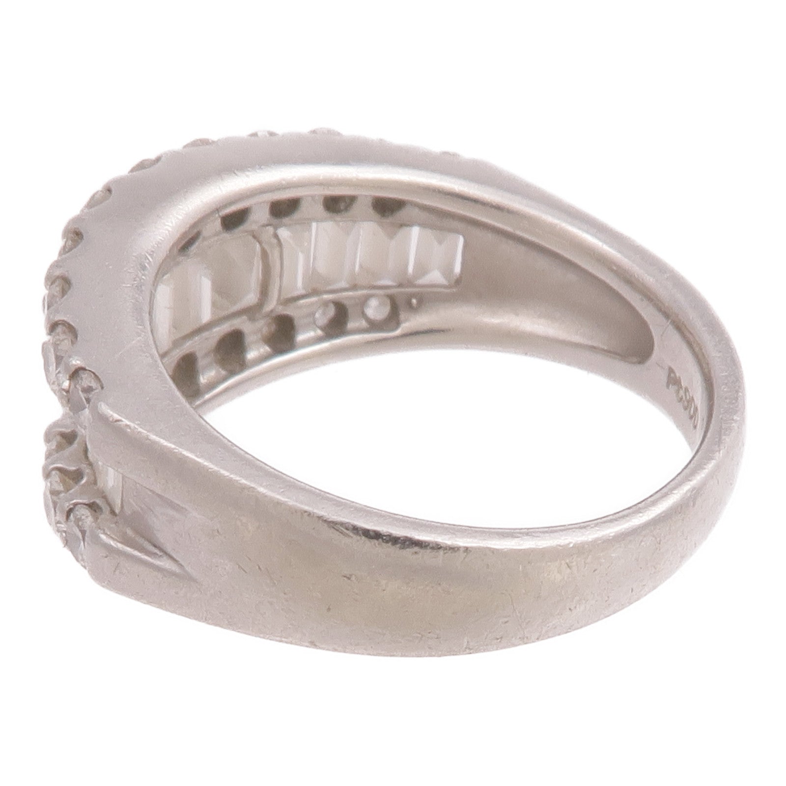 JEWELRY 【激減優惠】PT900鉑金Diamond Ring鑽石戒指US#5.25